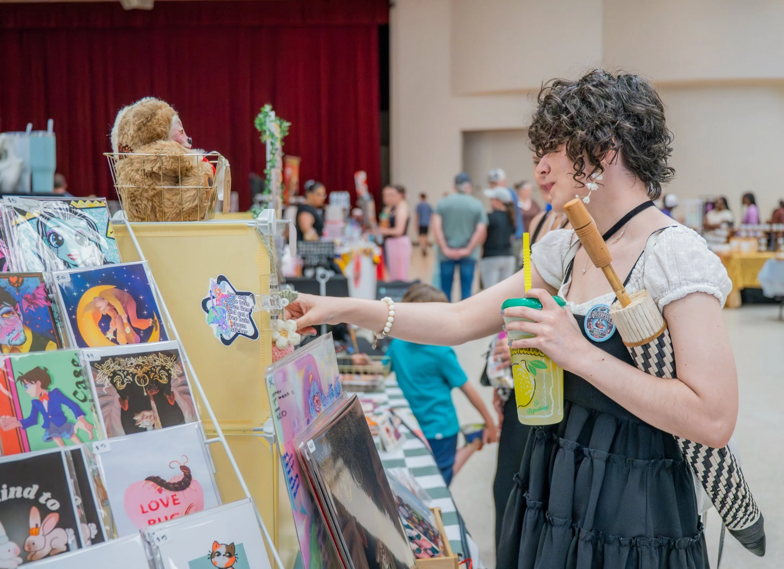 .
🎨 BIG Creativity. 
🎪 BIG Shopping.
😎 BIG Riverfest Energy

🛍️ ArtFest at Riverfest returns for an unforgettable weekend filled with handmade goodness, local talent, and all the festival fun!

📍 Century II Exhibition Hall
🎨 May 30 + 31

👩&zwj