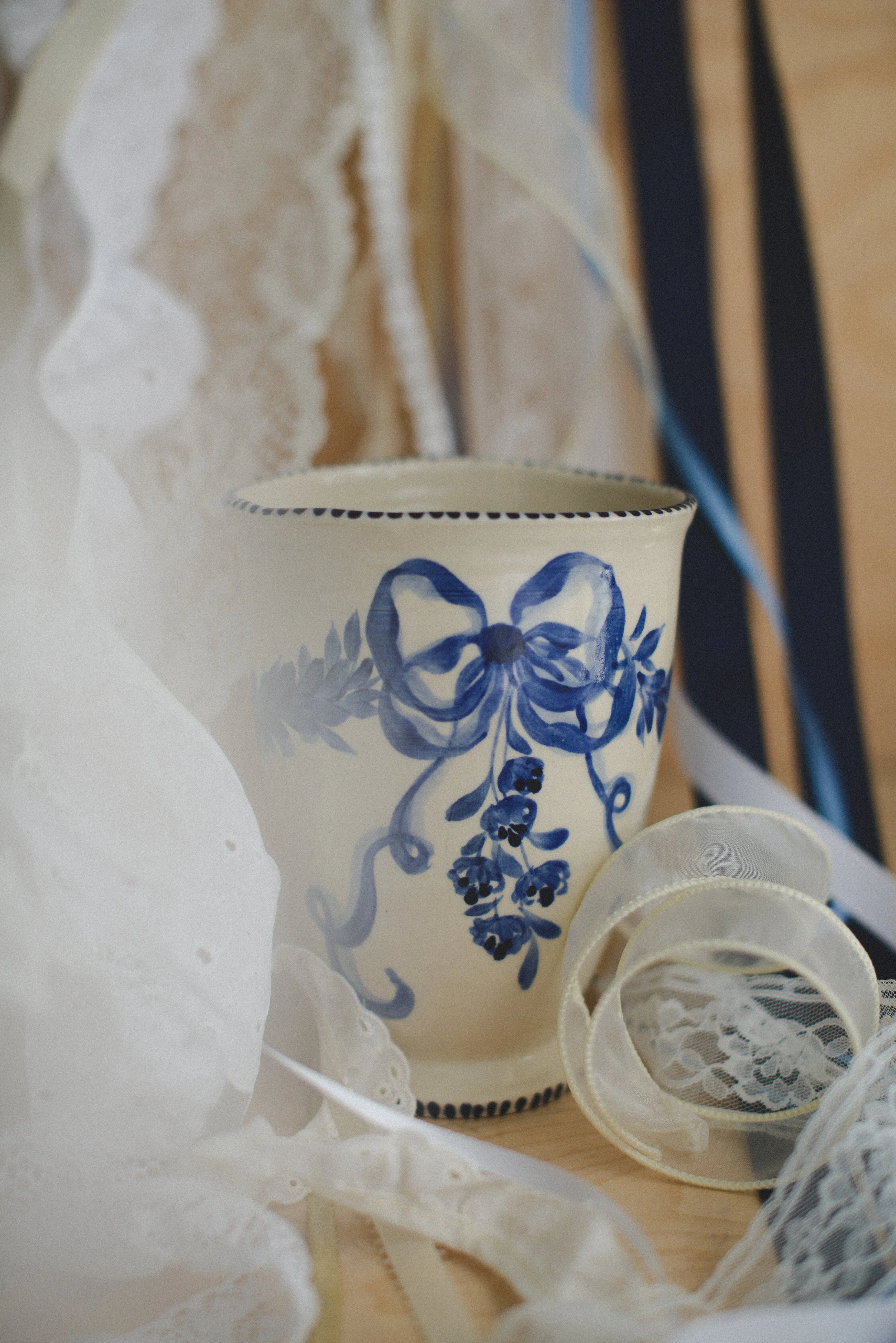 Pre-Order: La Mercerie Large Ribbon Vase