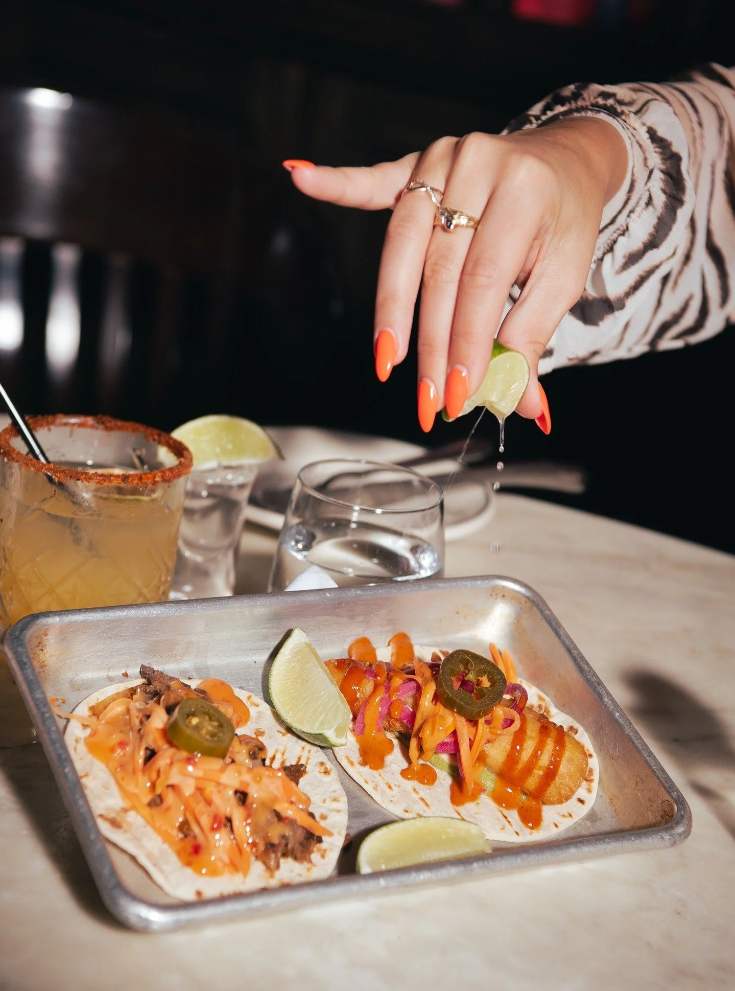 🌮 TACO TUESDAY AT FOX ON JOHN! 🌮
$4 Tacos all day long + 1/2 Price Tequila shots!
📍 106 John St., Toronto

Get into your Tuesday groove with our full lineup:

SEASIDE
lightly battered cod, pickled carrots, pickled onions, jerk aioli, ancho chipotl