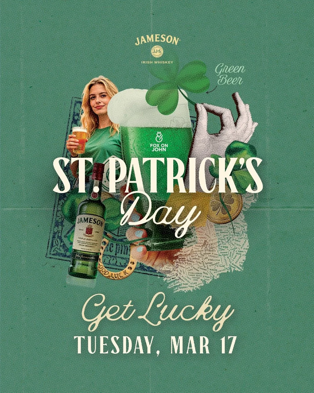 🍀 ST. PATRICK&rsquo;S DAY AT FOX ON JOHN 🍀

Celebrate Tuesday, March 17 with a full day of St. Paddy&rsquo;s fun in the heart of Toronto&rsquo;s Entertainment District.

Enjoy green beer, live entertainment, the Split the Guinness challenge, and ou