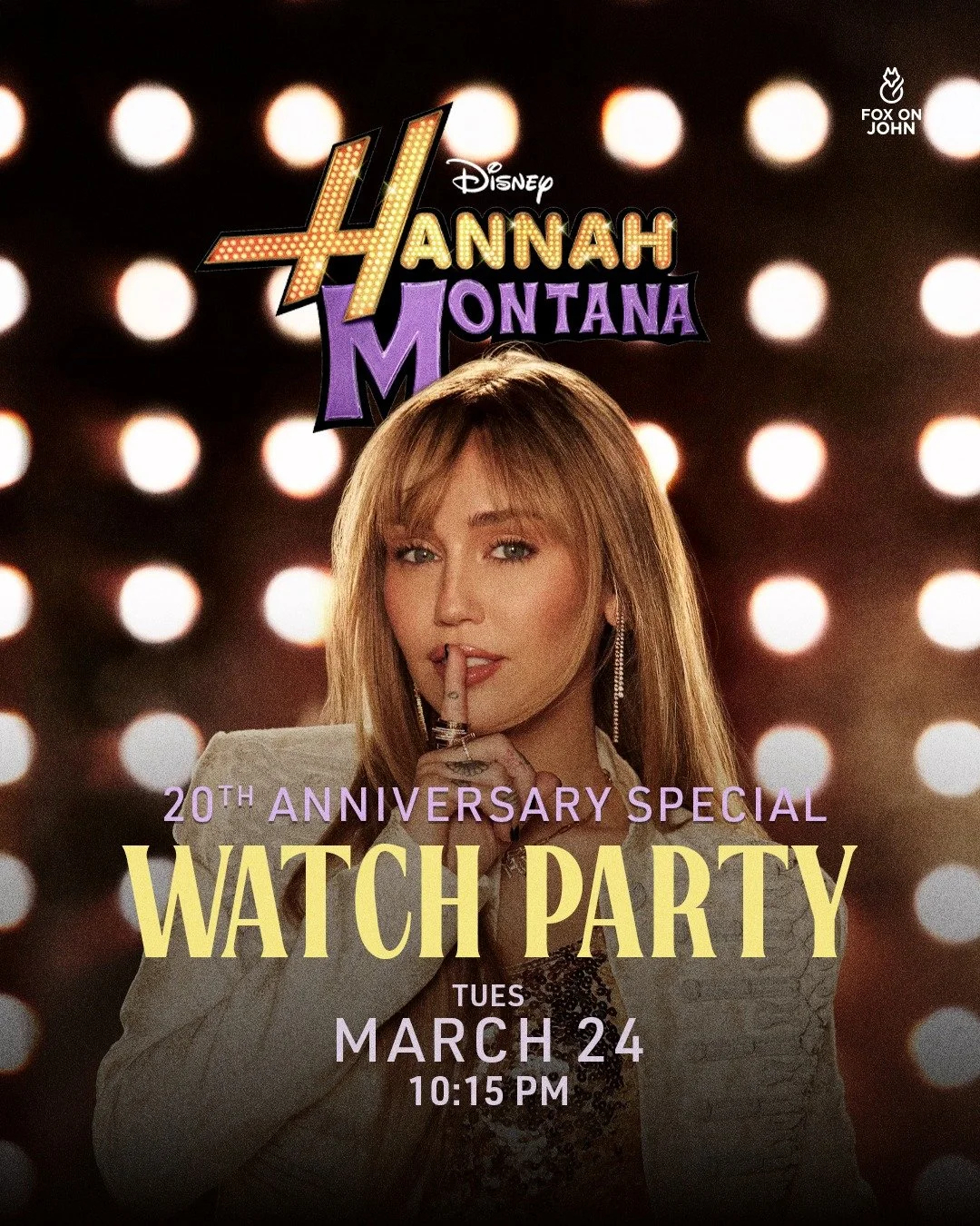 🎤✨ SECOND SHOW ADDED BY POPULAR DEMAND ✨🎤

Hannah Montana 20th Anniversary Watch Party just got BIGGER 💫
We&rsquo;ve added a second screening at 10:15 PM

Enjoy our Tuesday specials 🌮🔥
&bull; $4 tacos 🌮
&bull; Half price tequila 🥃

Plus sharea
