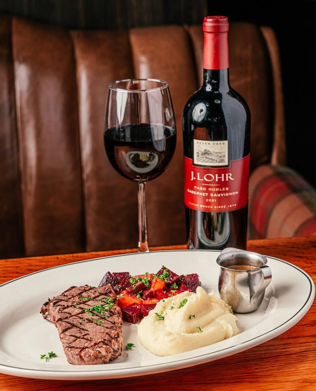 Diane Striploin served at Fox on John for date-night dining