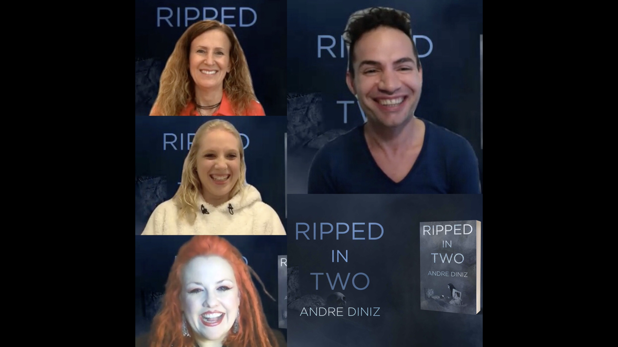 Interviews on My New Novel "Ripped in Two"