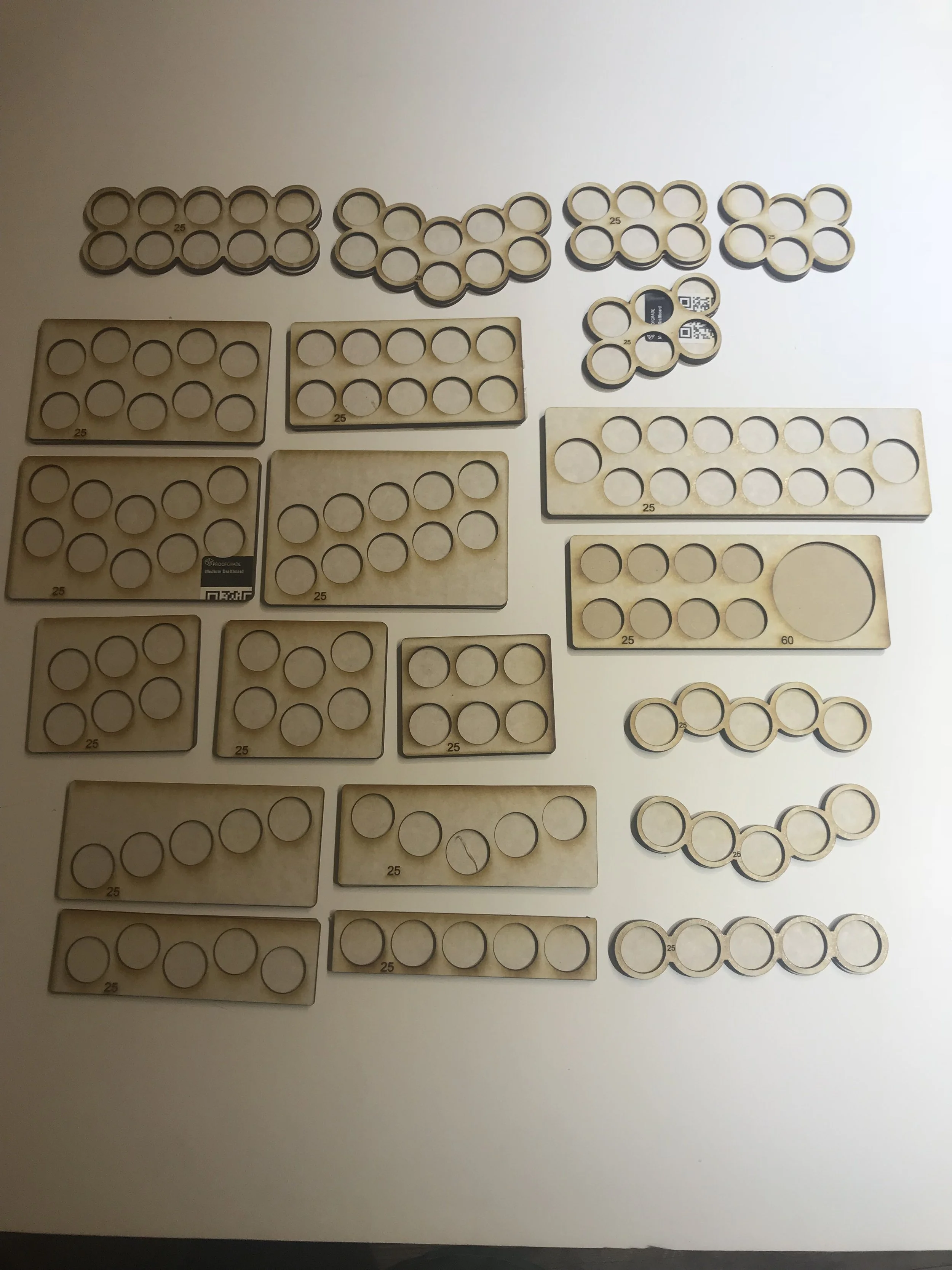 25mm regimental speed trays