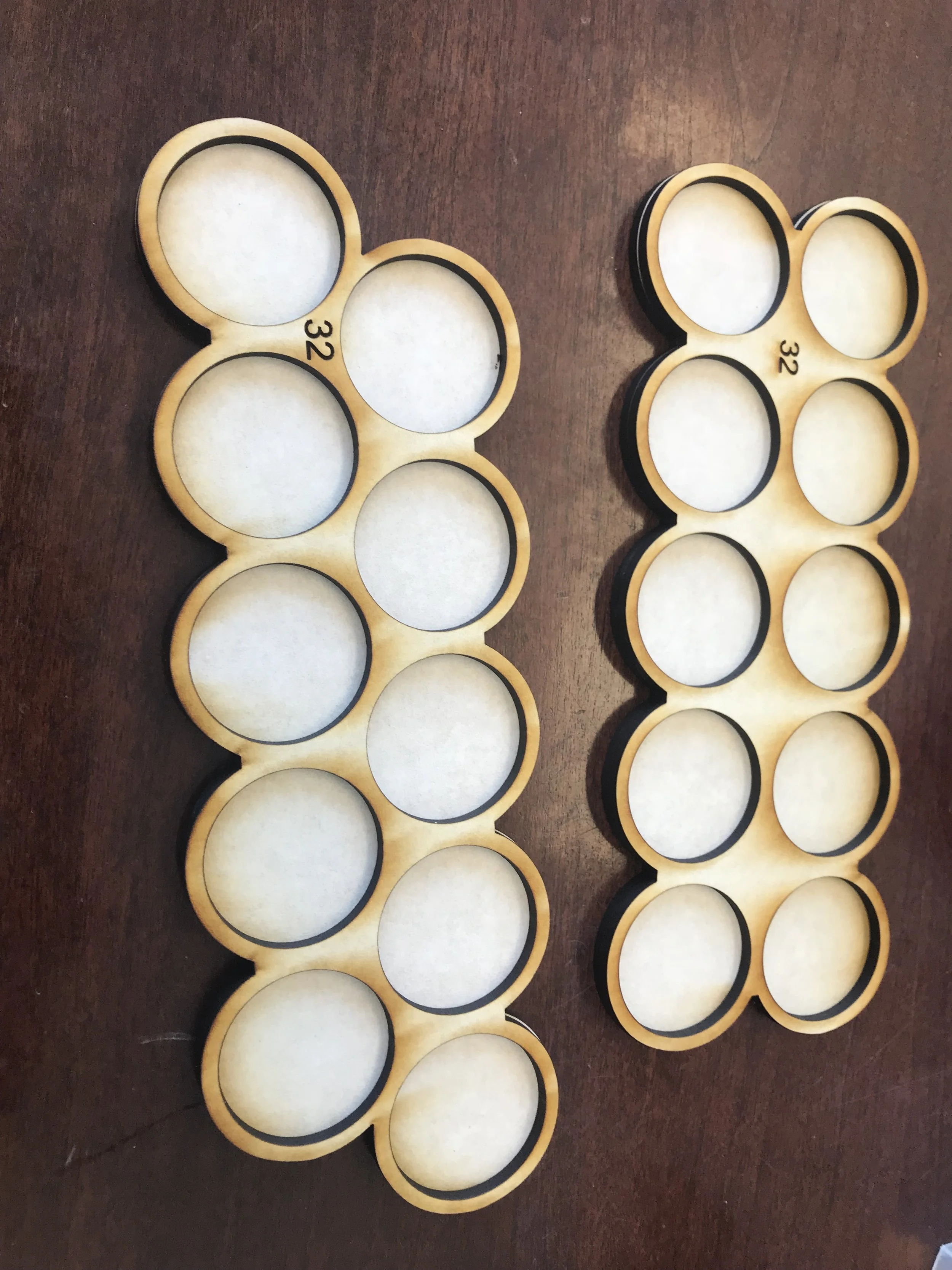 Speed Trays, 32mm (15-30 models)