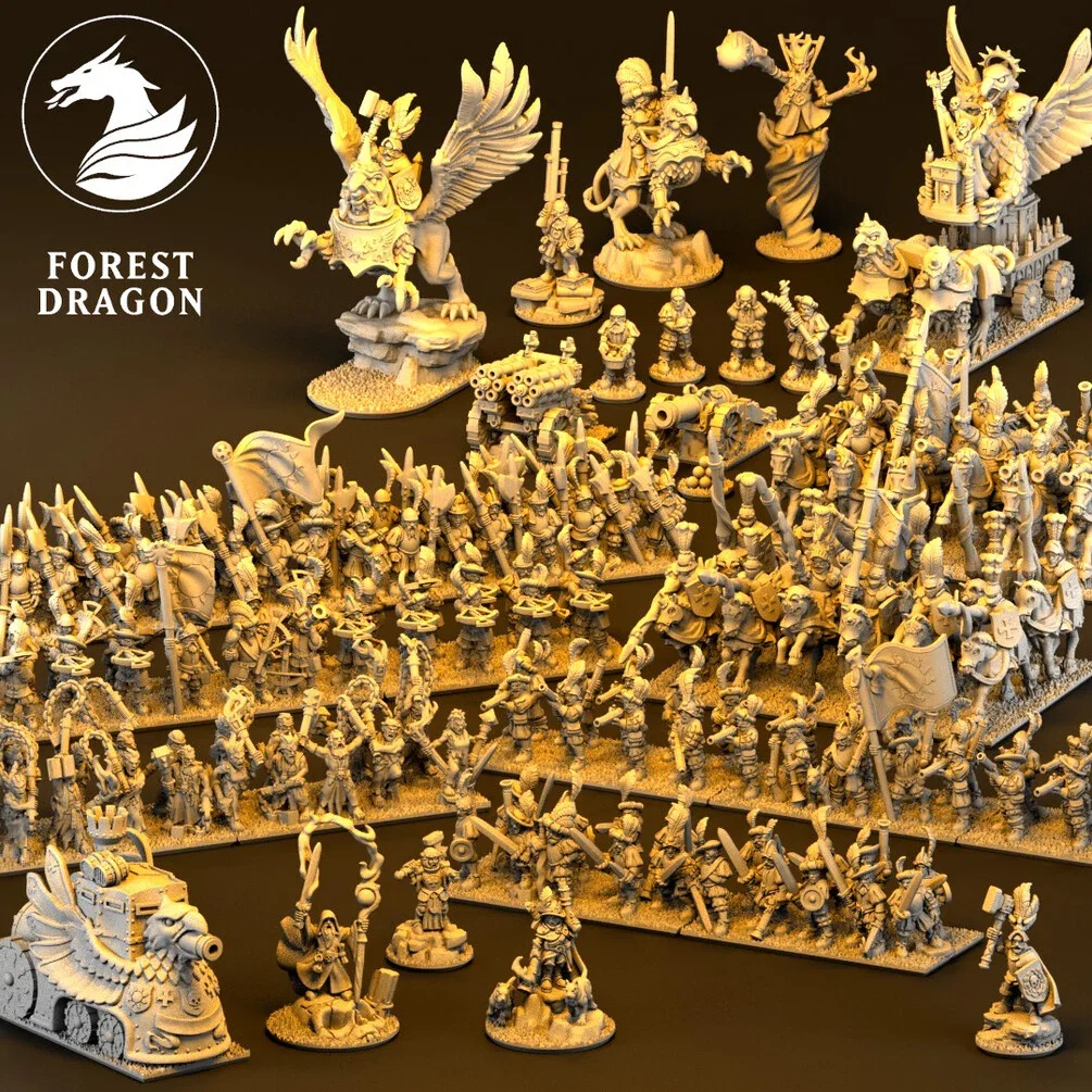 10mm Wargame Miniature Units (Imperials)