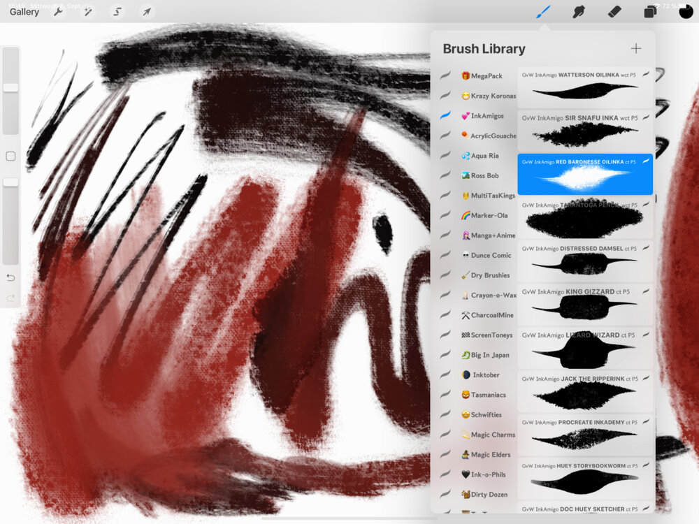 Red Baronesse Oilinka Procreate InkAmigo Brush by Georg vW.jpg