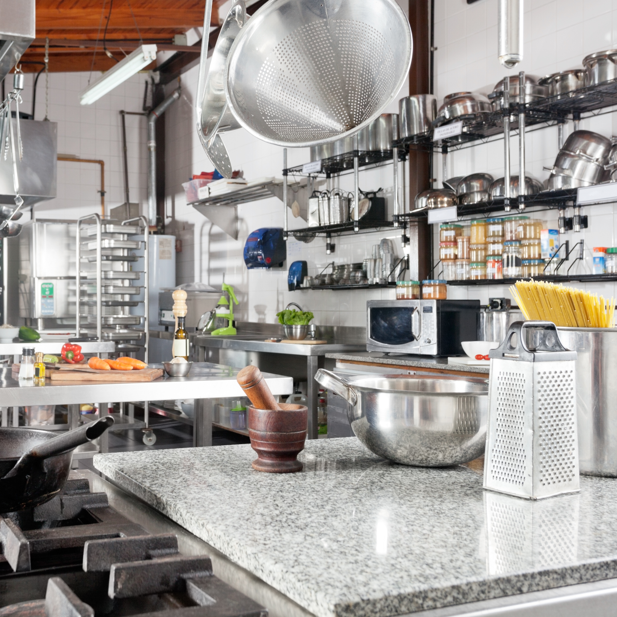 Commercial Kitchen Benchtops in Perth | Craft Counter Tops