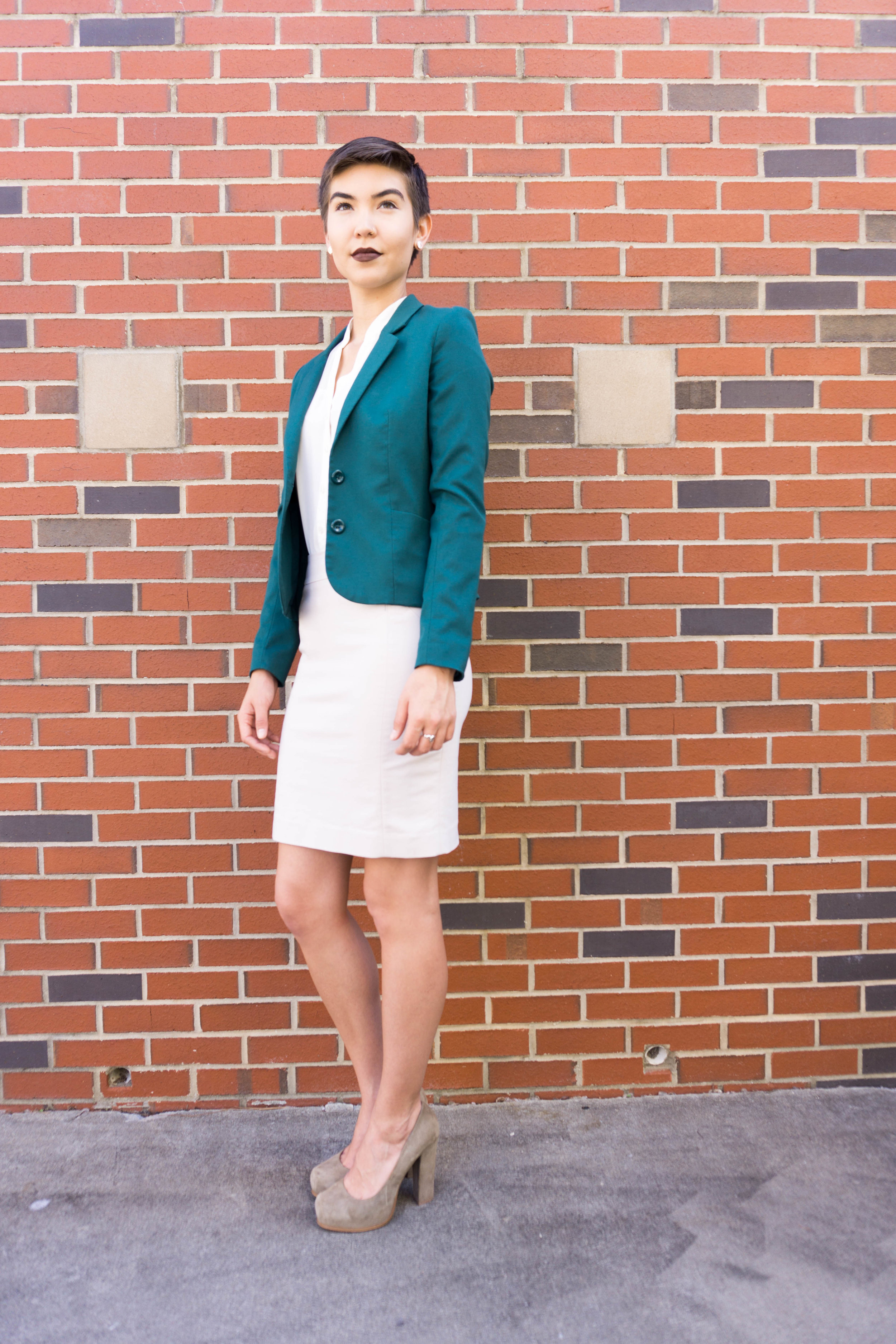 Green With Envy Business Suit — Couture In Clinic Green With Envy Business Suit — Couture In Clinic
