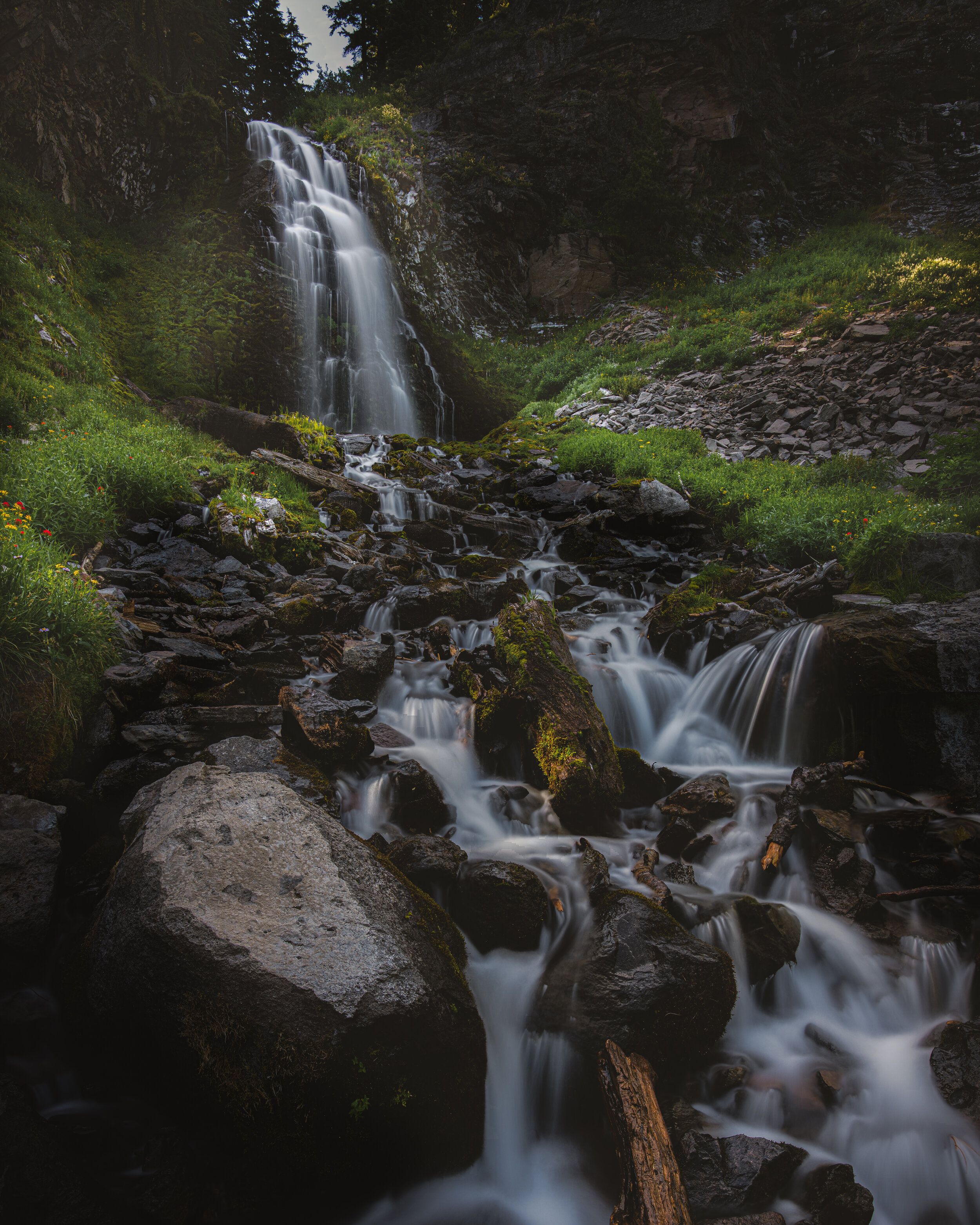 Plaikni Falls landscape photography