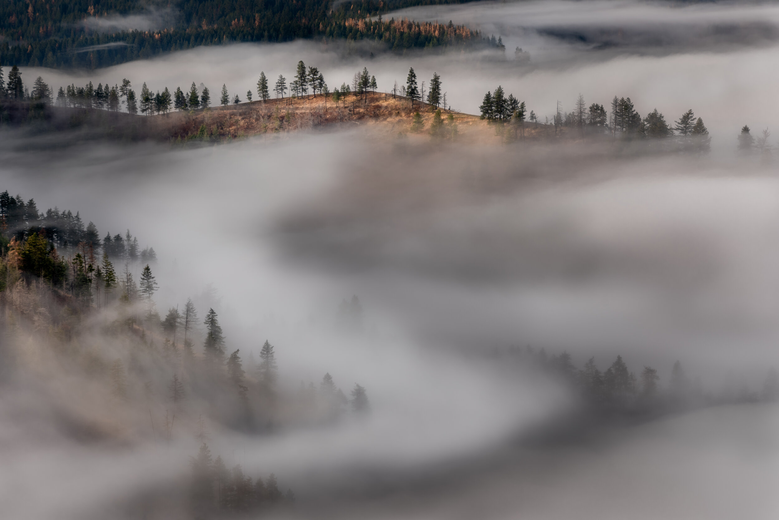 Above the clouds in Walla Walla, Wa