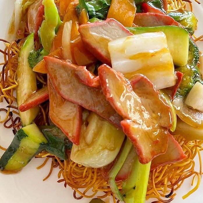 Combination fried noodles 杂会炒面 another lunch special 🤤

#friednoodles #chowmein #chinesefood #brisbaneeats #teneriffe #brisbanechinesefood