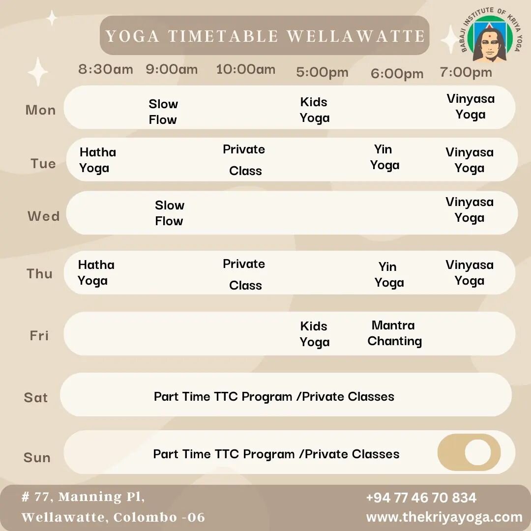 Yoga studio Wellawatte Colombo 06 
#yogaclassessrilanka 
#yogaclass 
#yogateacher 
#yogastudio 
#yogacolombo