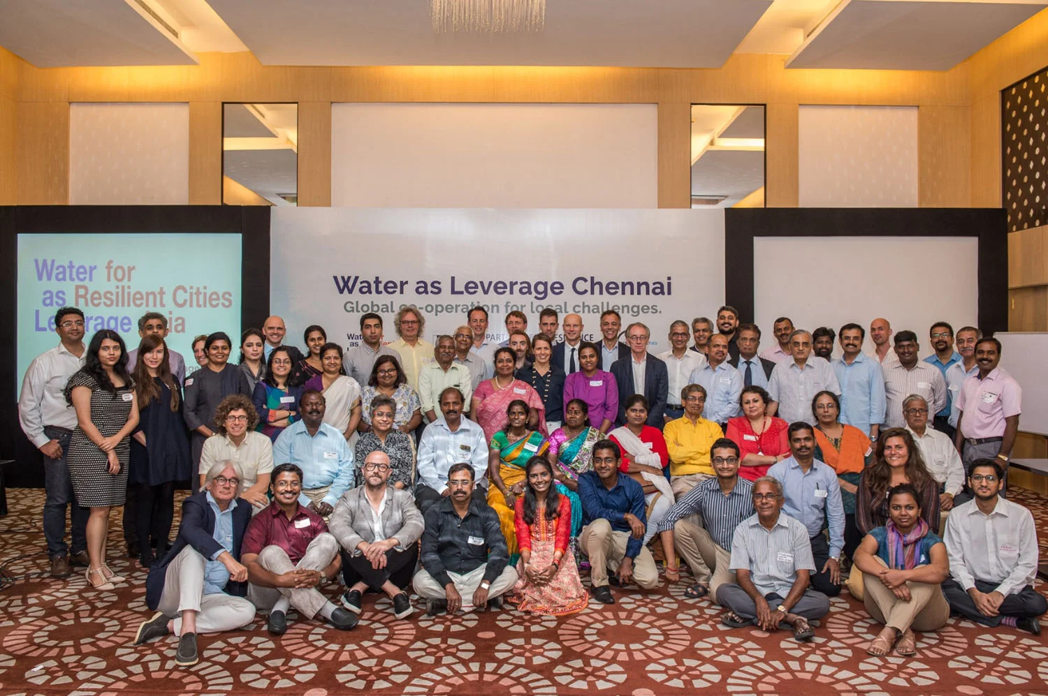 Delegates at the first local workshop in Chennai ©CynthiavanElk/WaterasLeverage