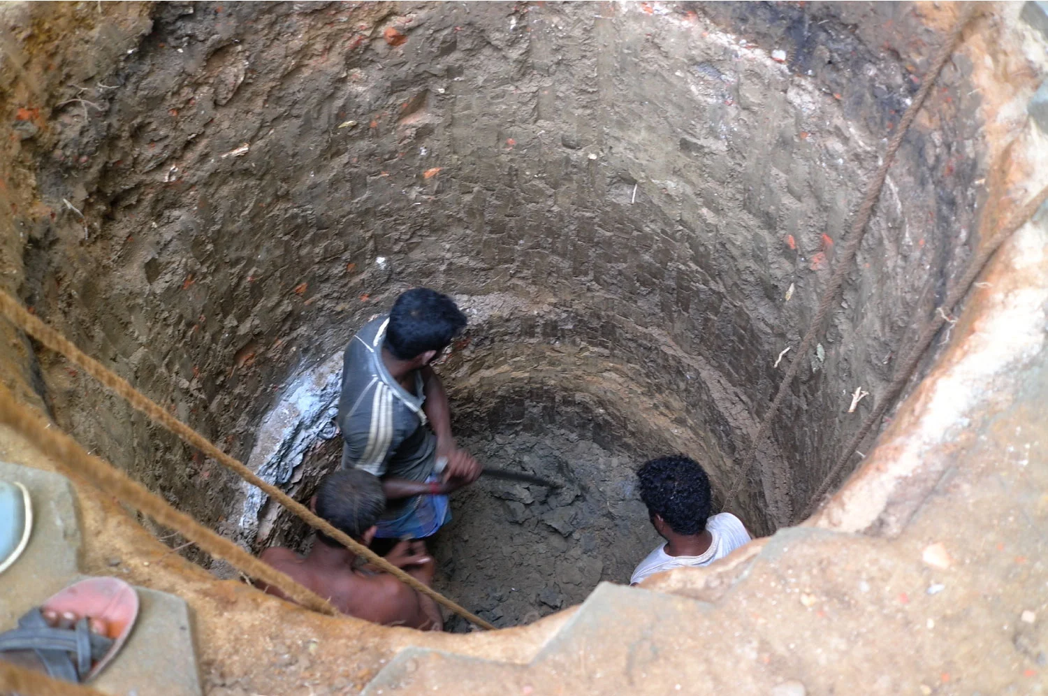 Recharge Well in Mylapore, Chennai ©Ooze