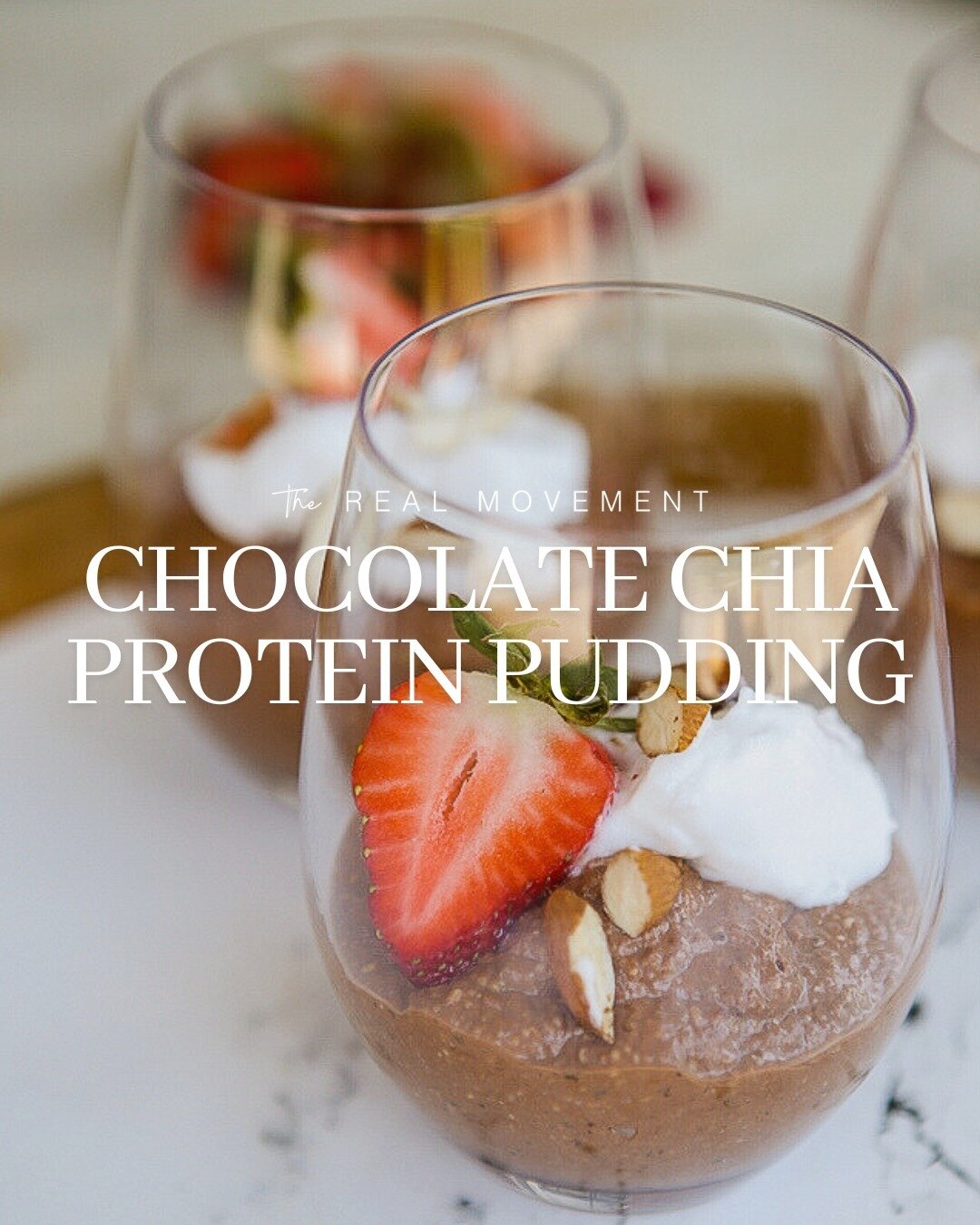 Let&rsquo;s get into the Easter spirit with these delicious Chocolate Chia Protein Puddings! 🐰🥚🐣🌷⁠
⁠
Whether you&rsquo;re looking to kick-start the day with some chocolatey deliciousness or are looking for a slightly more substantial snack betwee
