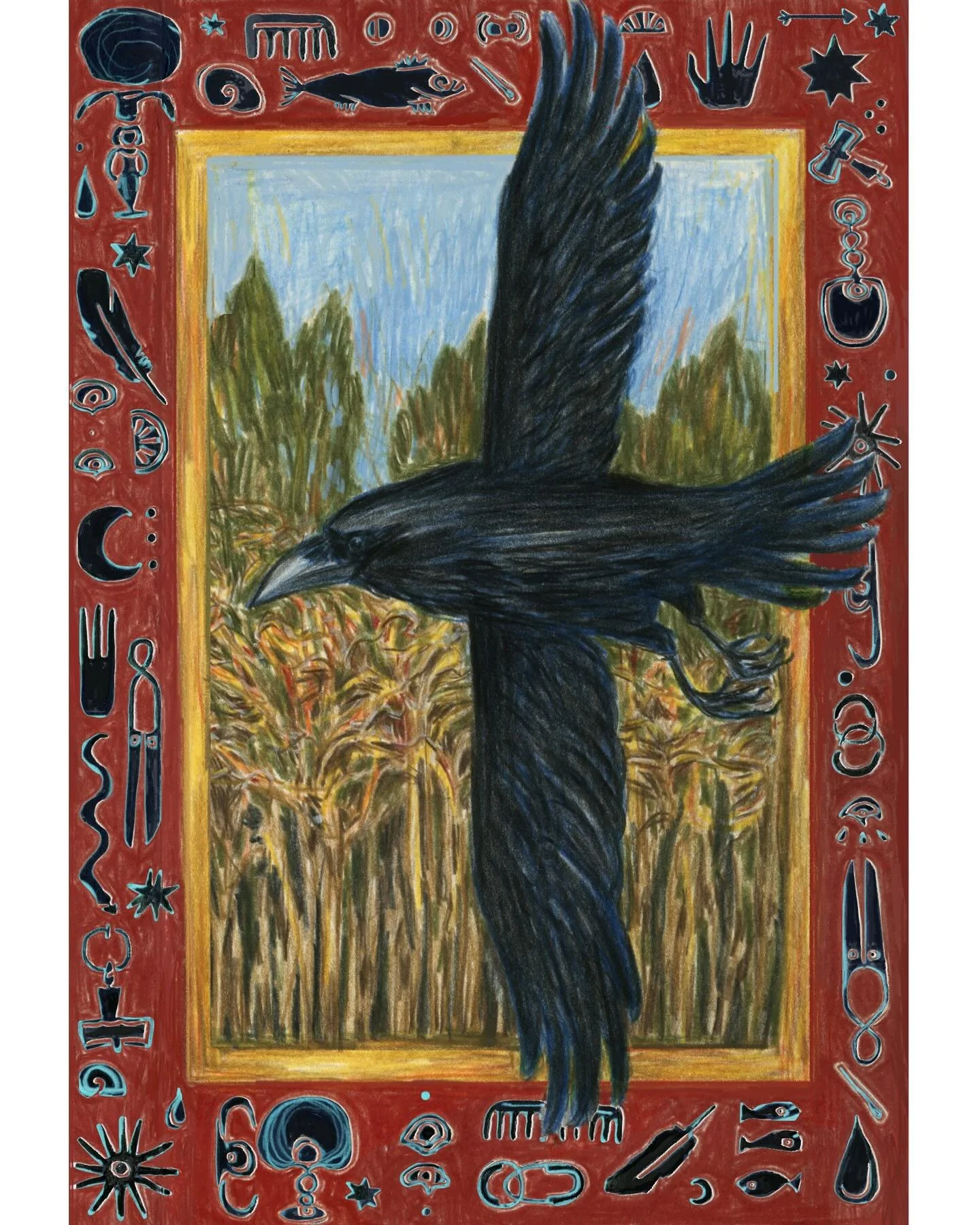 This started if as the sketch for a bigger painting I&rsquo;m planning, but now I decided very last minute to make it into a sticker for this years @tad.playgrounds in Eindhoven! Check the slides for the sticker mock up (with holographic effects!!) a