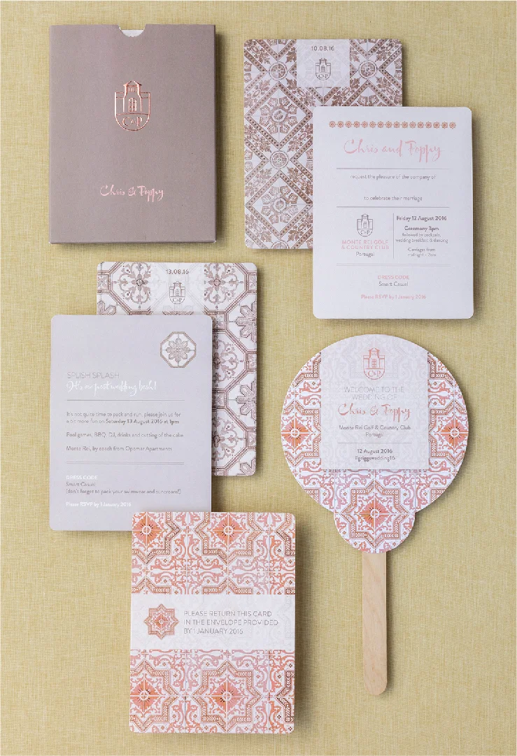 Louise Richardson Algarve Wedding Invitation.jpg
