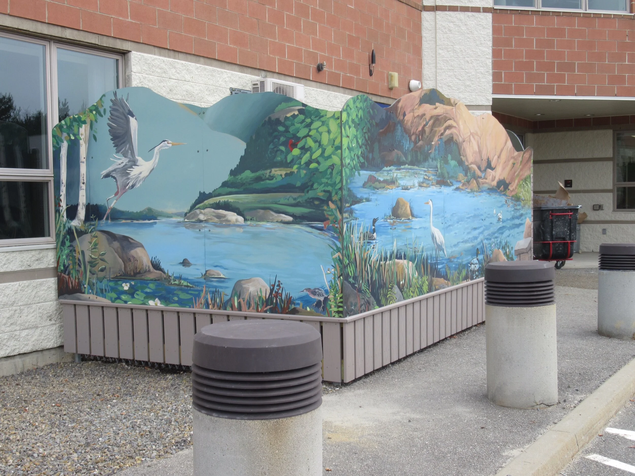 PCHC Pediatric Center Mural - Bangor, ME