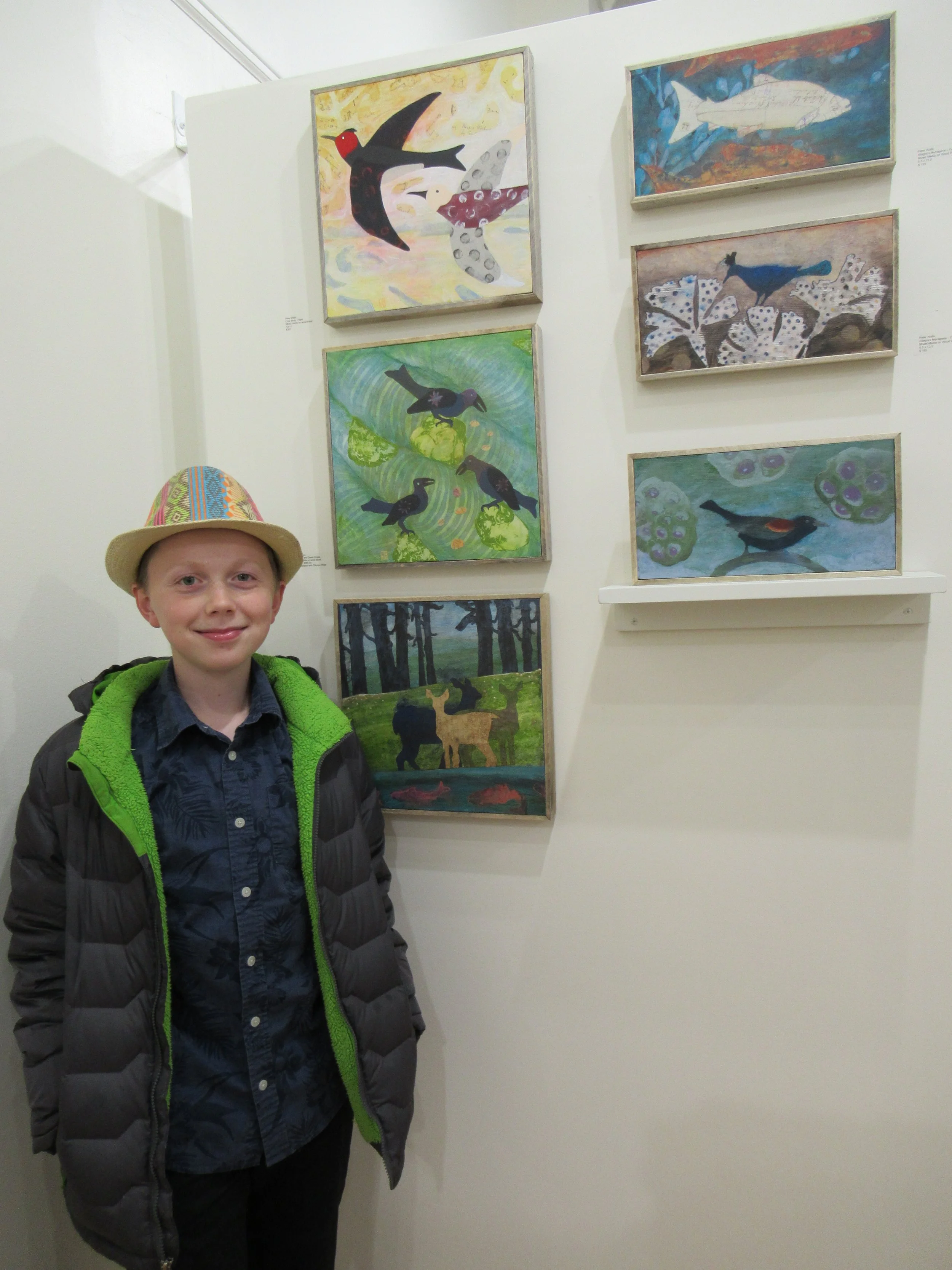A gallery Artist.