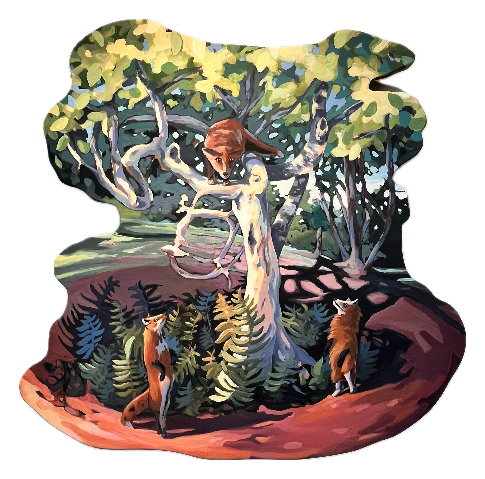 Rendezvous at Twisted Birch -  Sears Island. Searsport, Maine