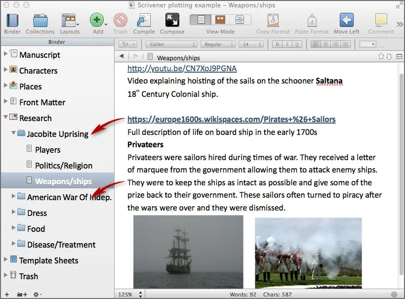 scrivener writing software 2