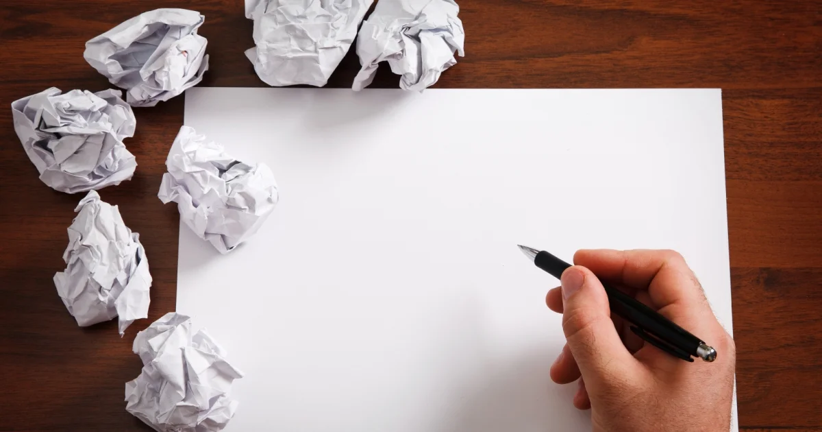 start writing