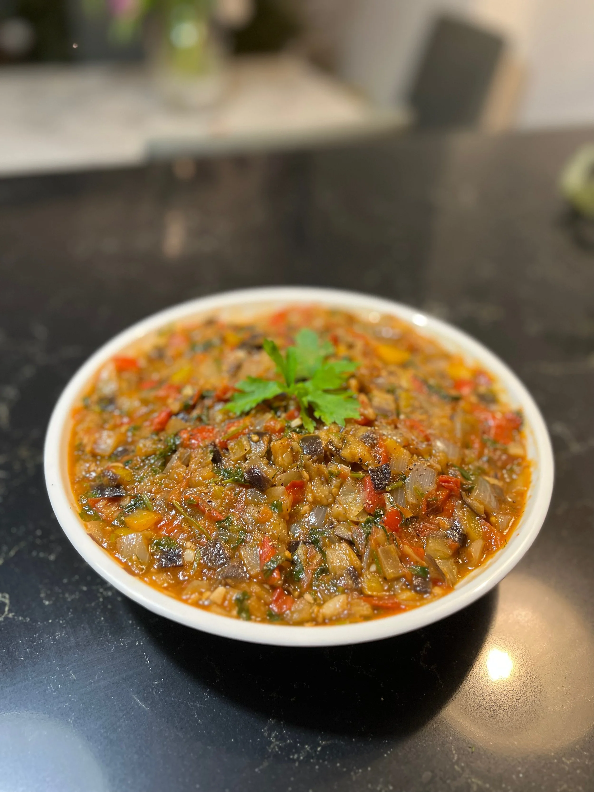 Russia/Ukraine: Aubergine Caviar (БАКЛАЖАННАЯ ИКРА)