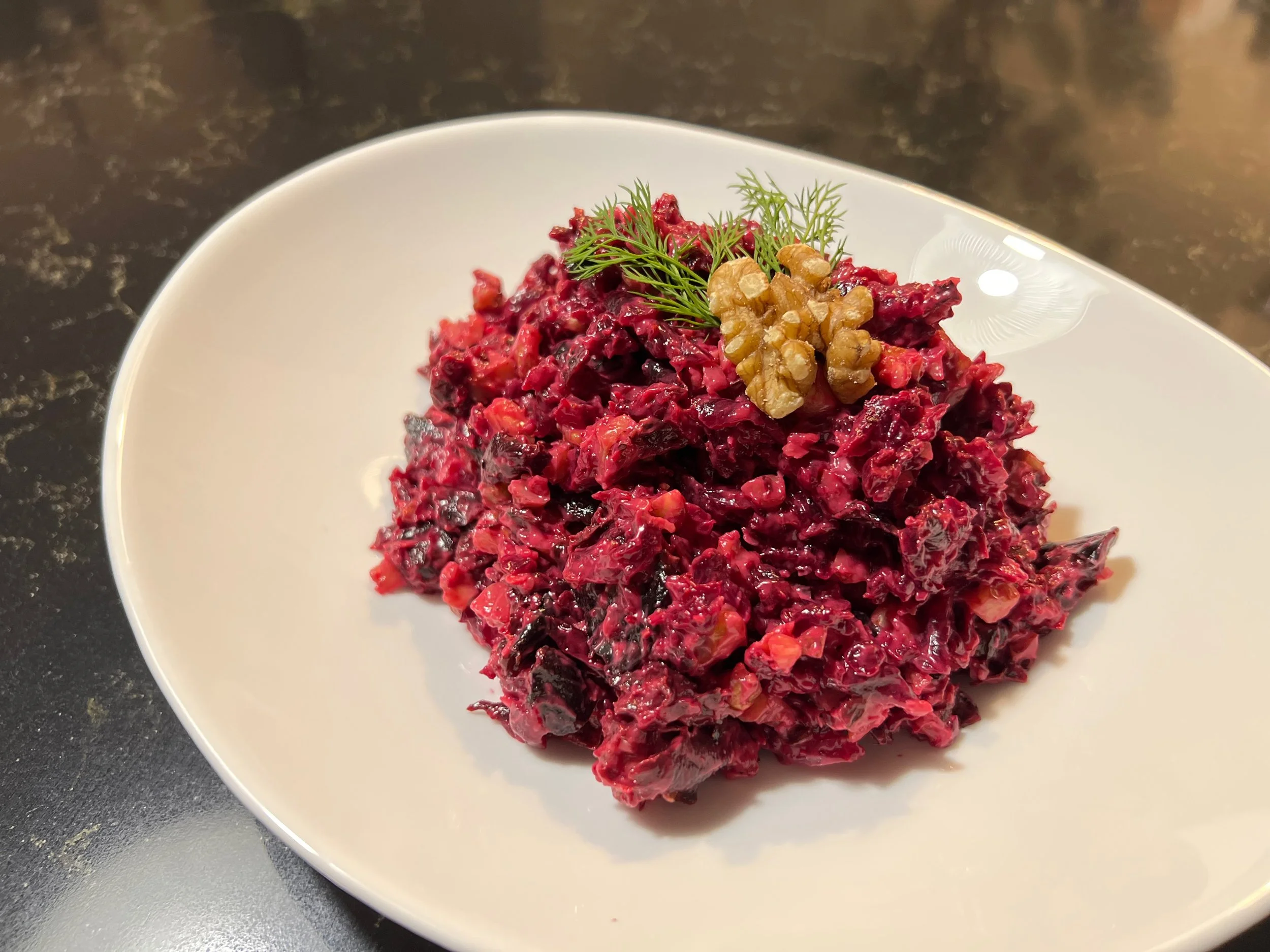 Ukraine/Russia: Beetroot salad