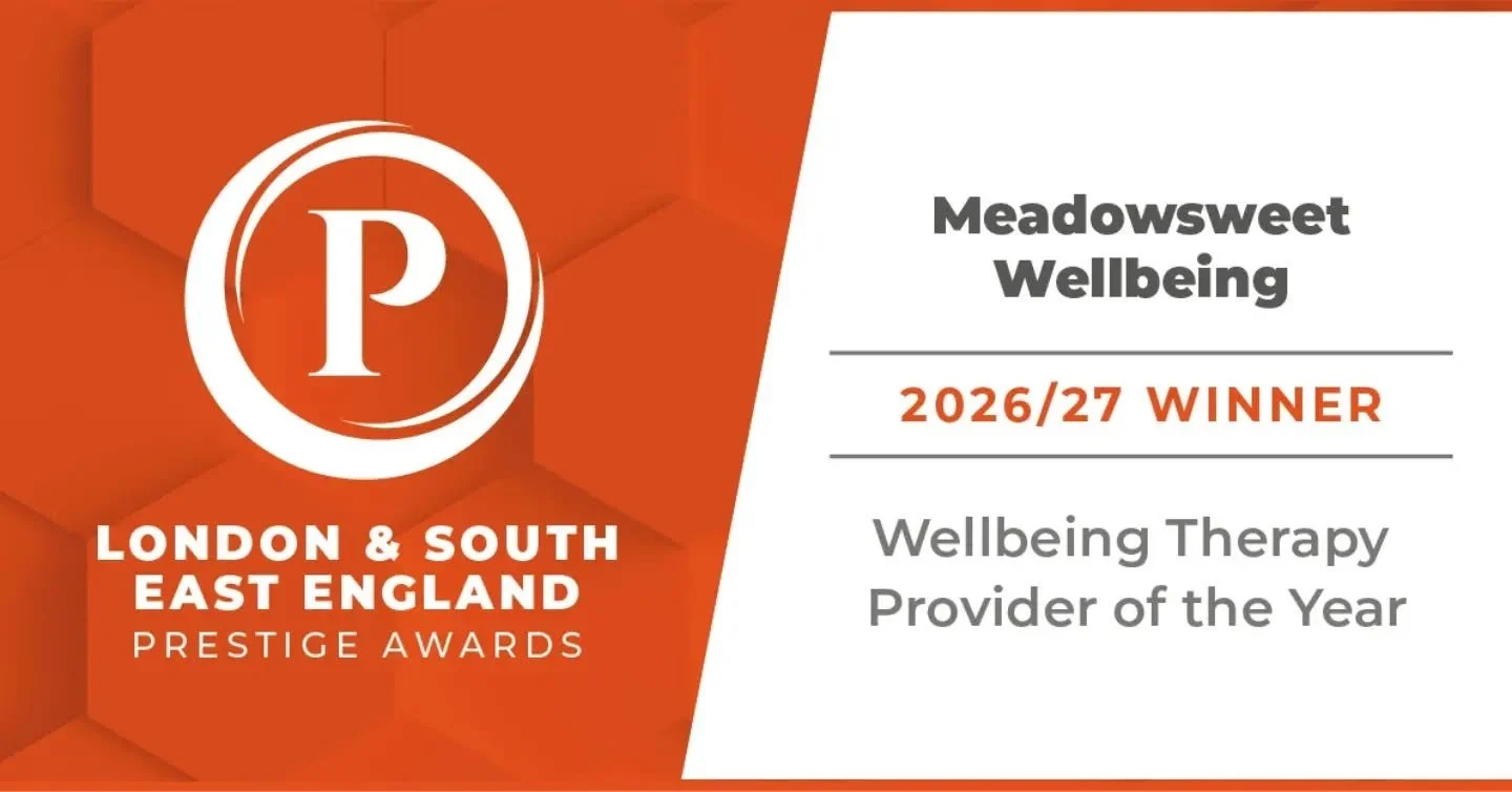A W A R D / W I N N I N G

Today, saw me experience receiving an award in recognition of my work here at Meadowsweet Wellbeing.

Whilst there was gratitude to be independently recognised for something I have built slowly, thoughtfully and very much i