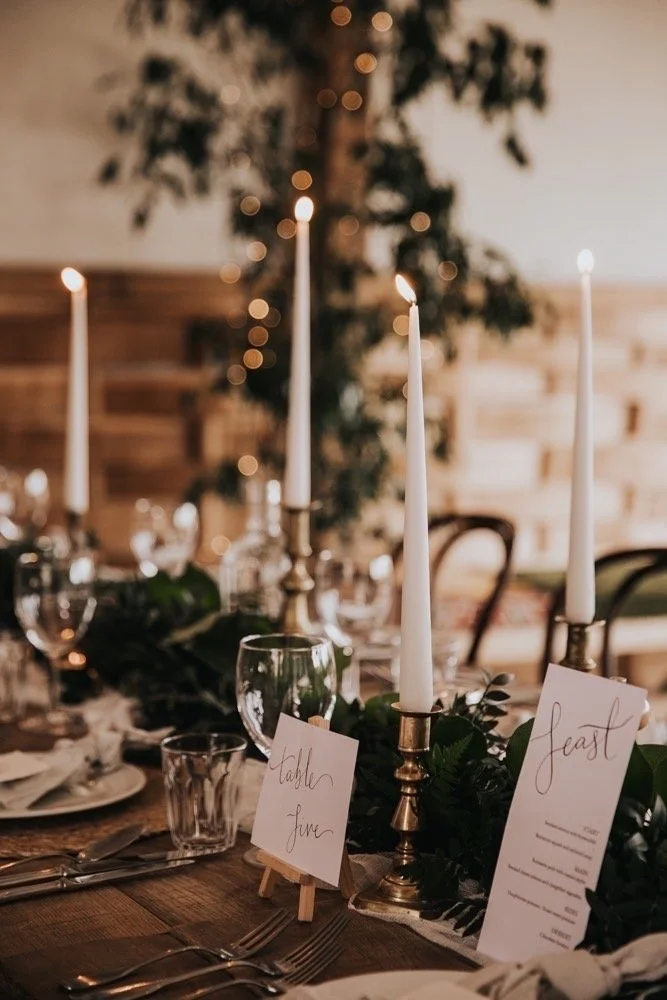 Elegant rustic wedding