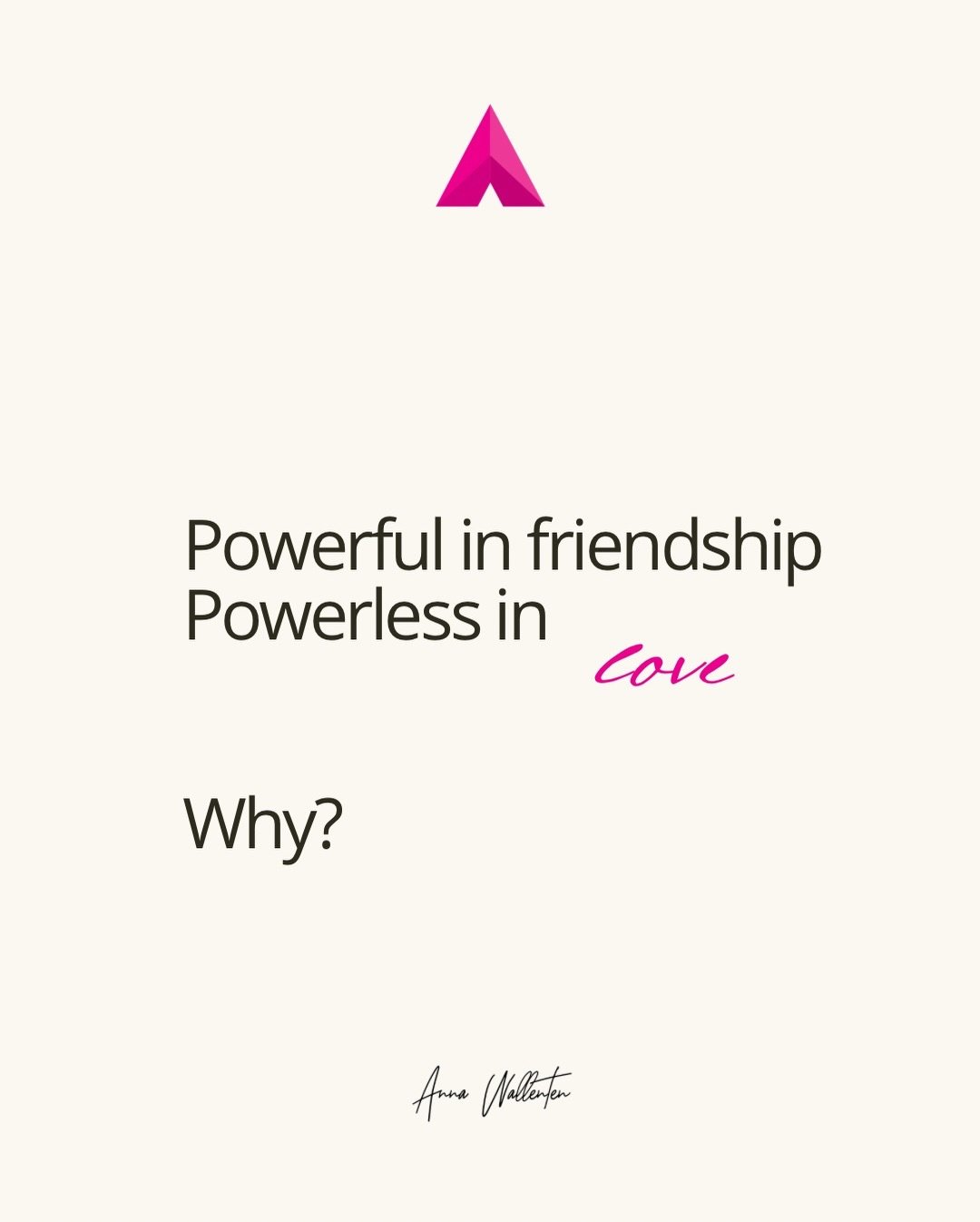 You&rsquo;re not bad at relationships.
You are not destined to be alone. 
You just panic when you care.

The moment you really like someone,
you stop being yourself.

You over-give.
You overthink.
You accommodate. 

Because intimacy feels like surviv