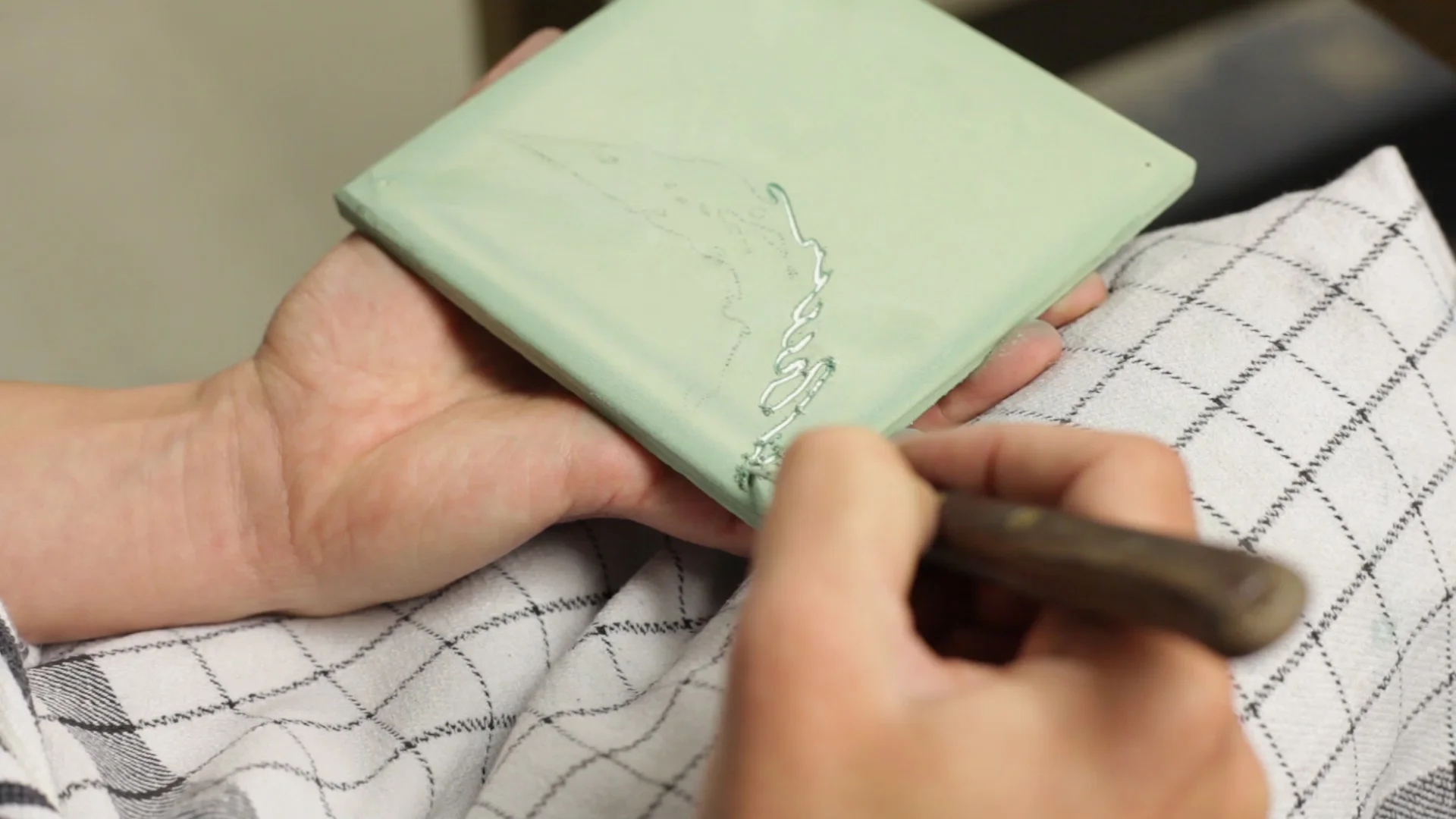 Our process tile making process — Botanicals by Glithero