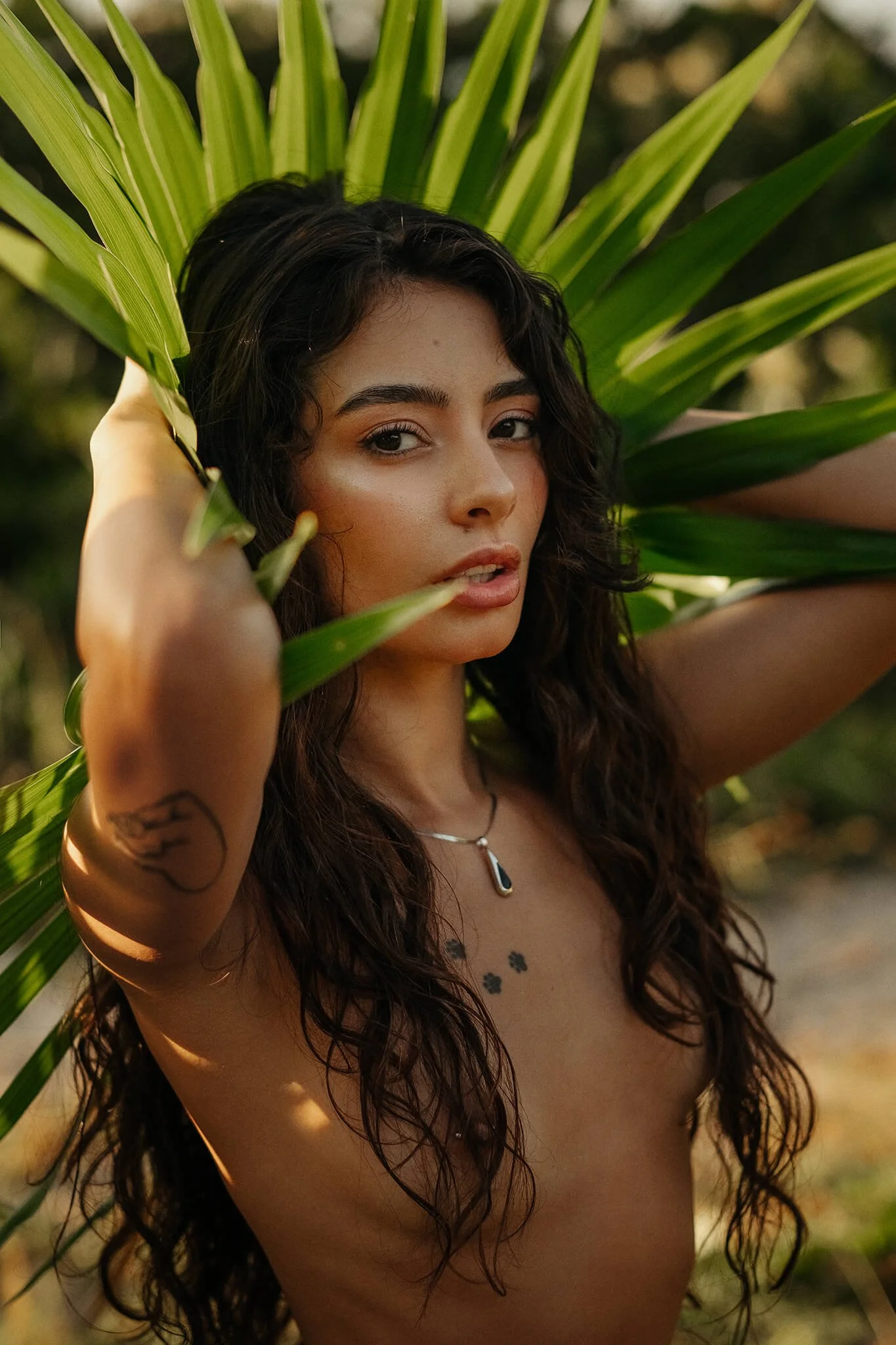 Detailed natural portrait highlighting texture and mood