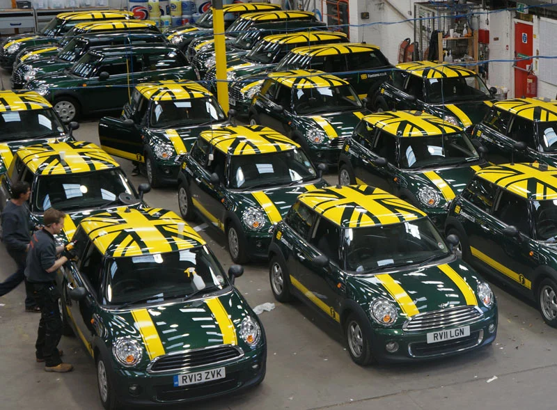 Photo: Raccoon - branded car production of Foxton’s fleet