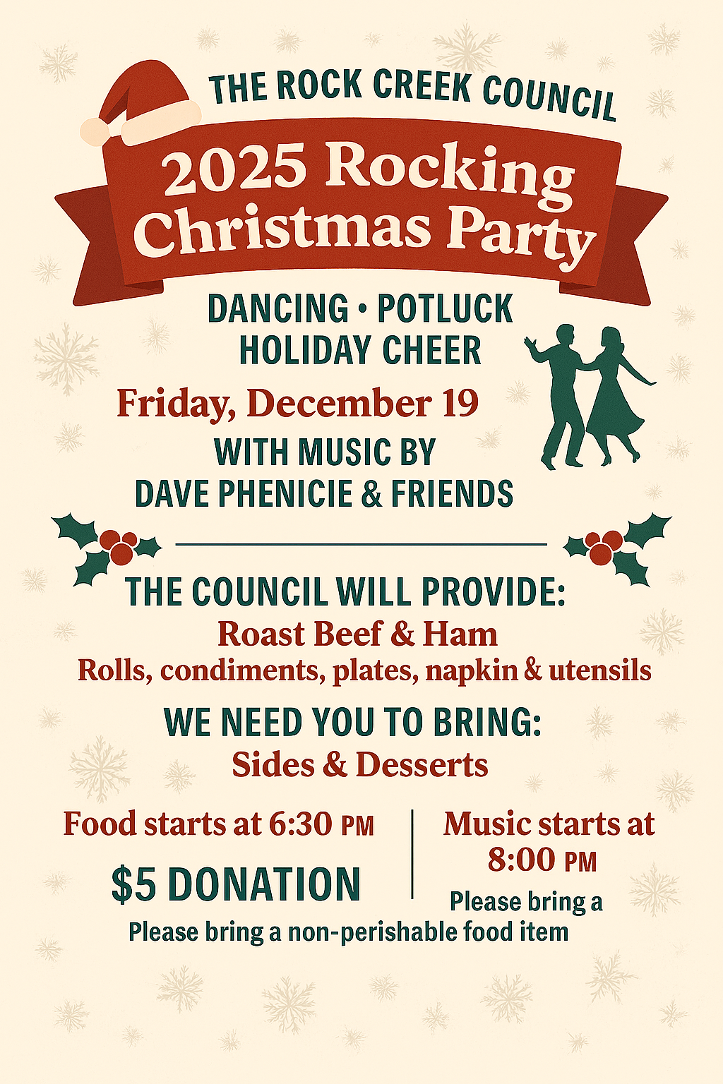 2025 Rocking Christmas Party!