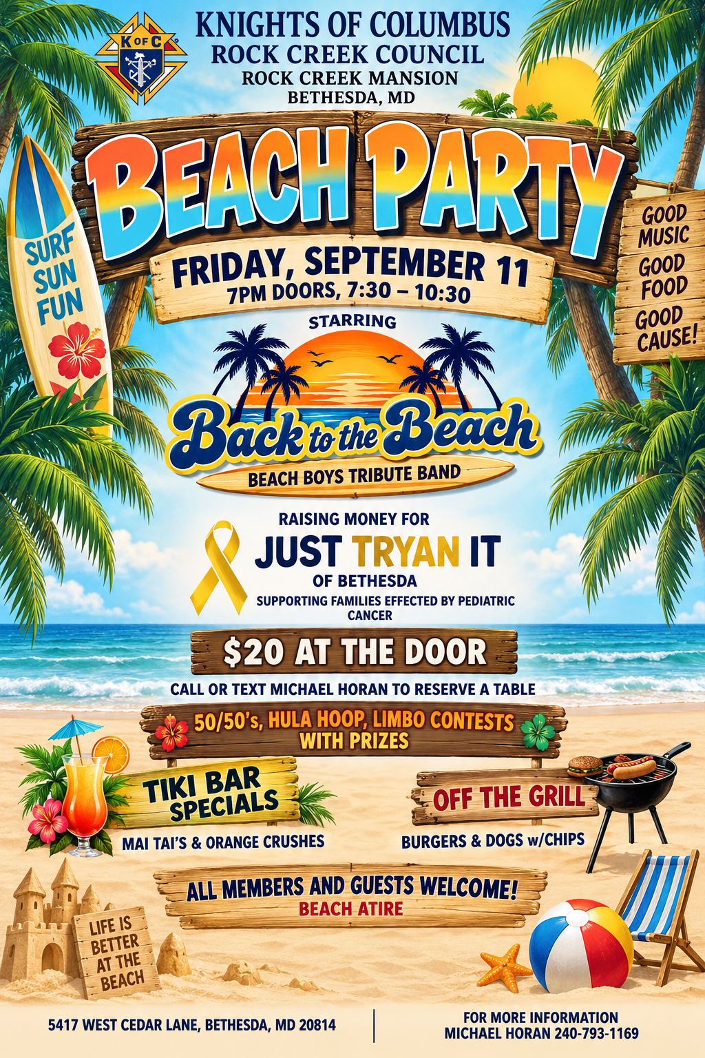 Back To The Beach Endless Summer Beach Party