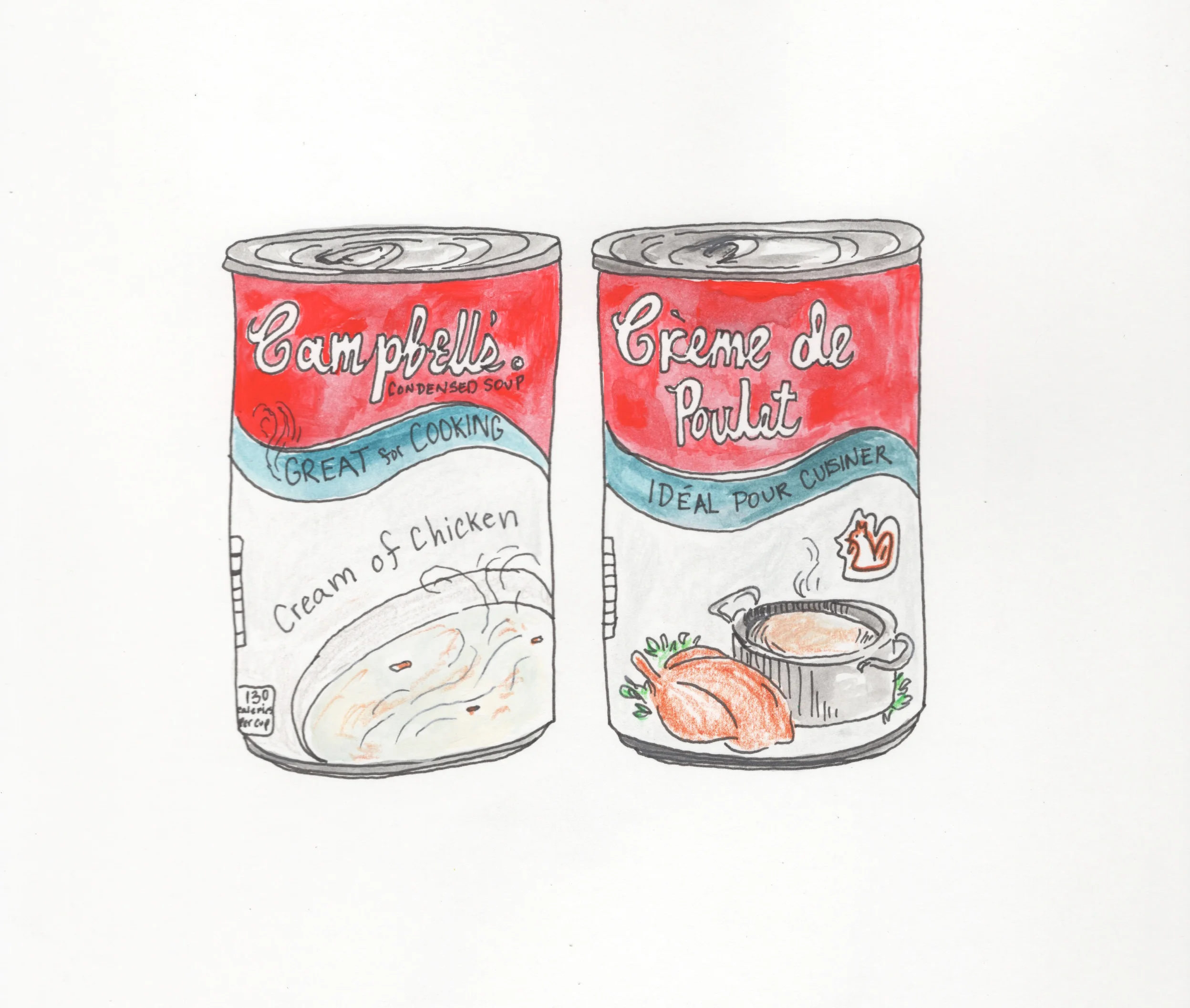 What is the French version of Campbell’s Soup?