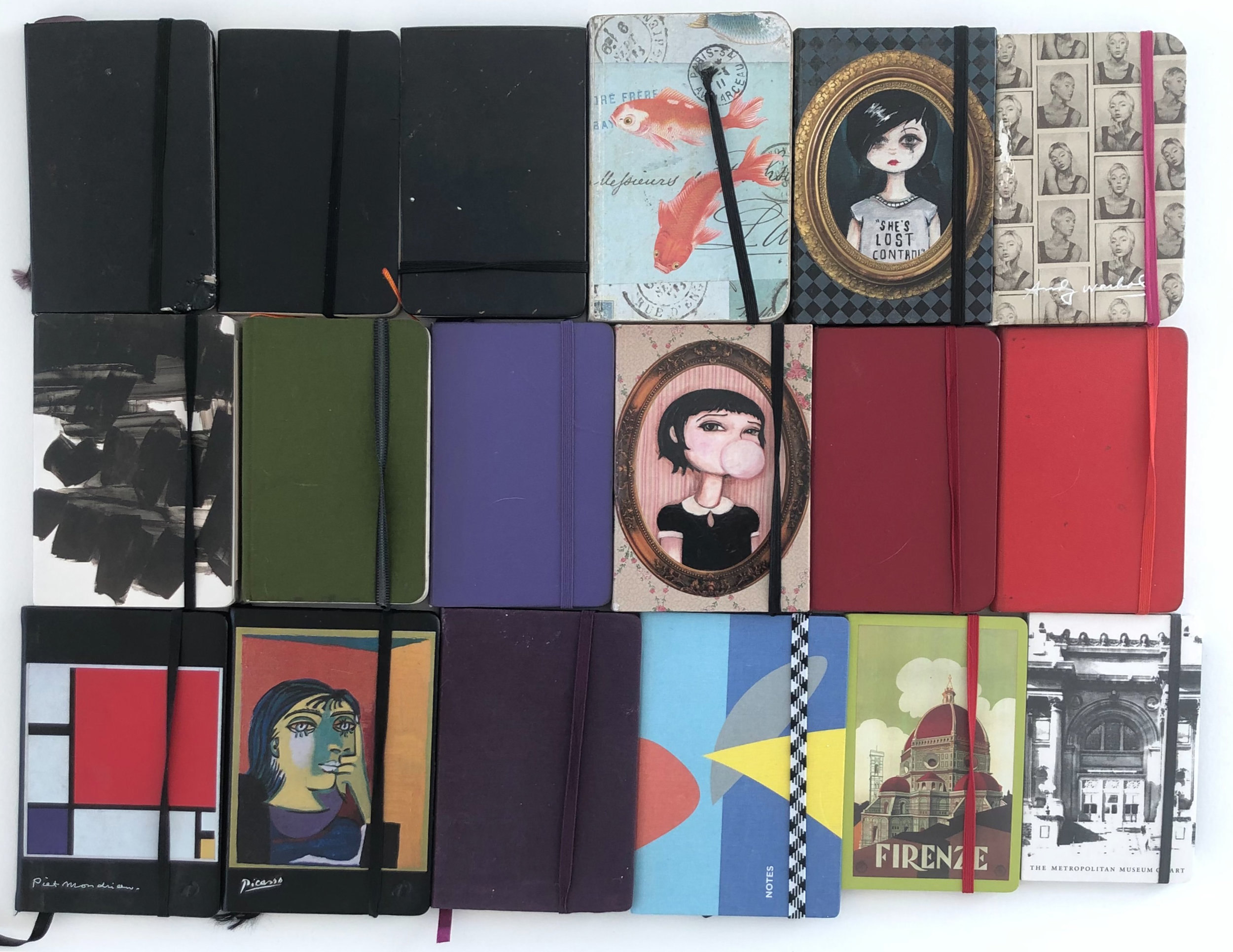A collection of my favorite types of commonplace books