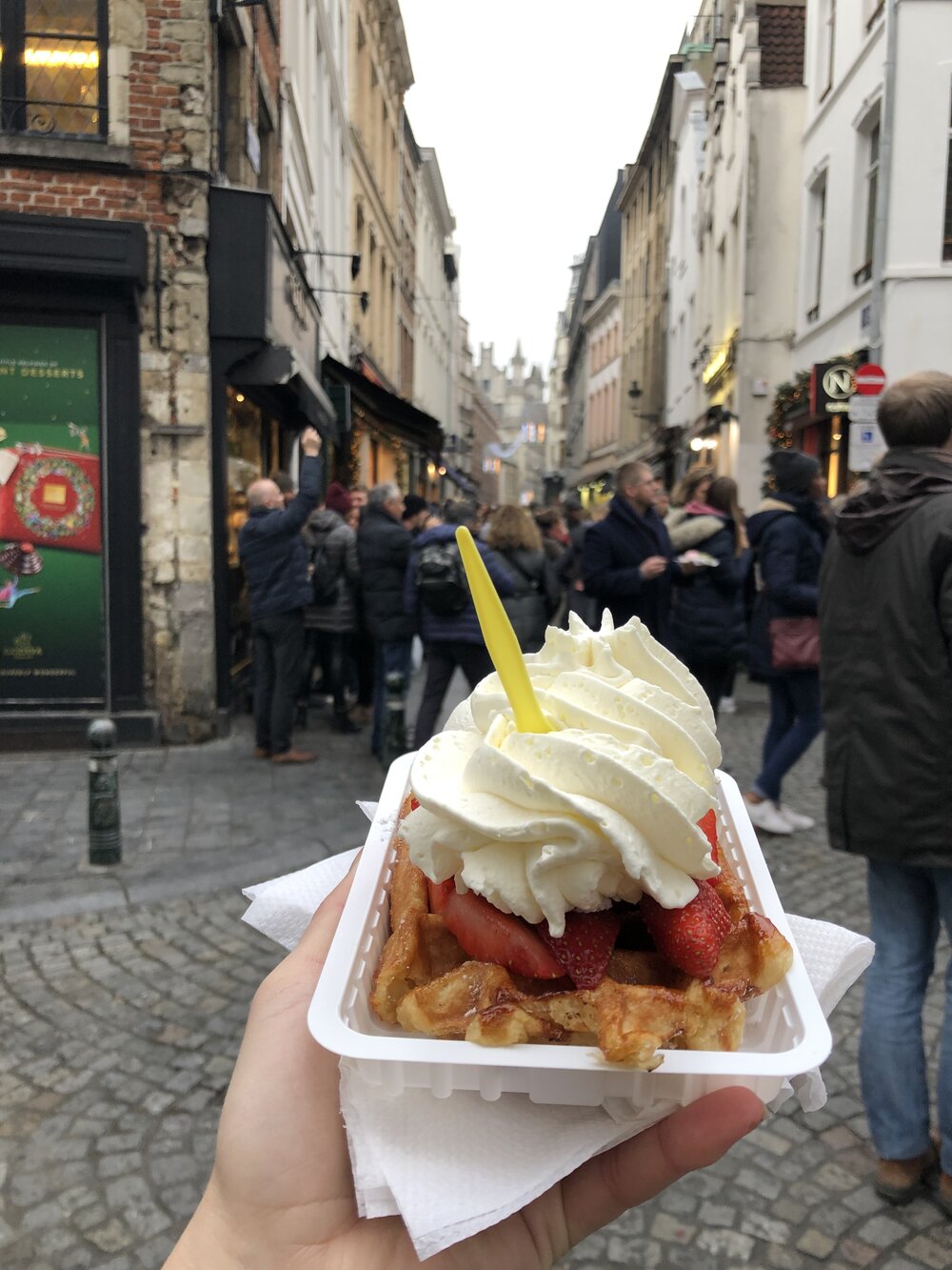 Belgian Waffle in Brussels