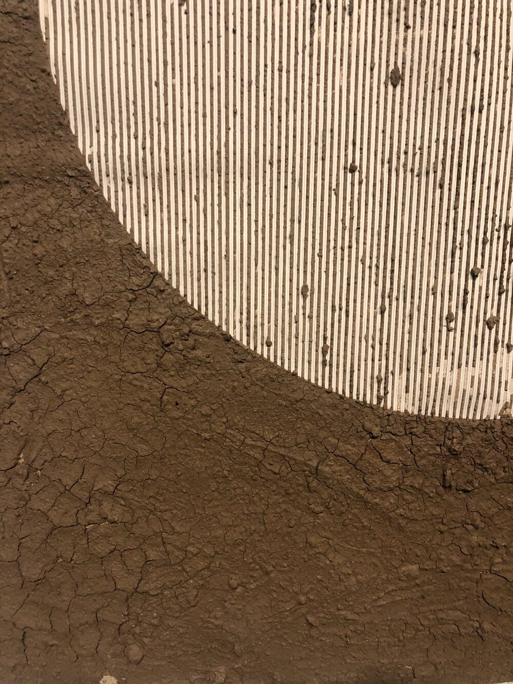  Detail of Christine Howard Sandoval’s  Land Form III-Mother Ditch (diptych),  2019 