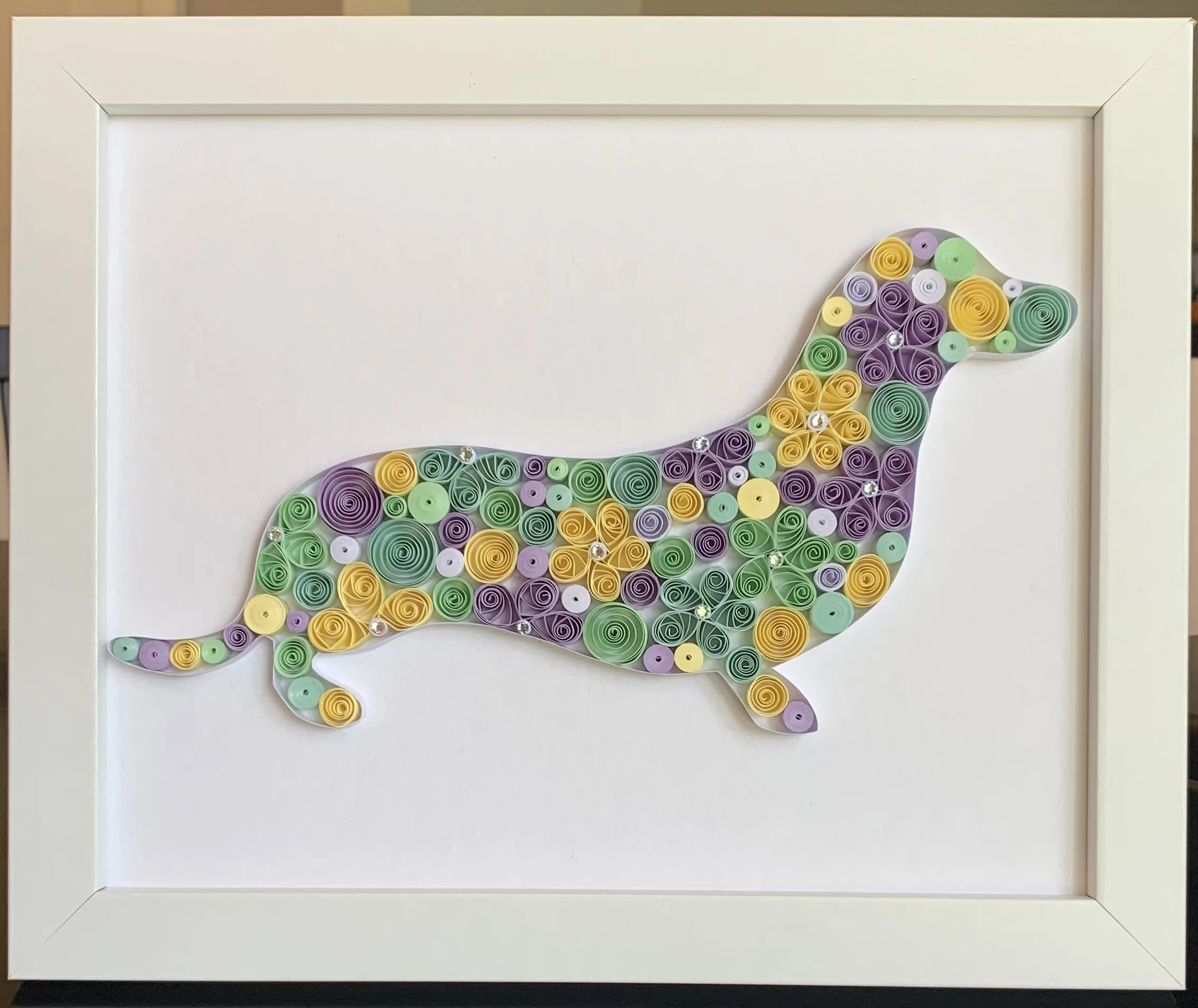 Quilled Dachshund