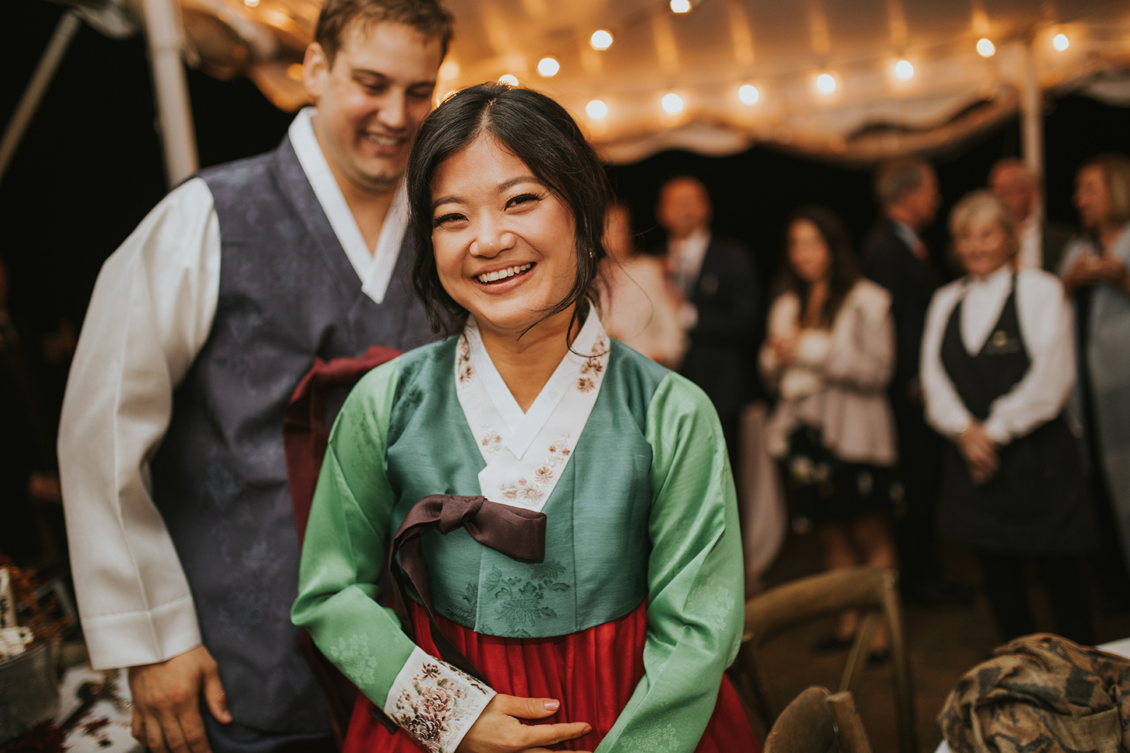 Korean traditional bride