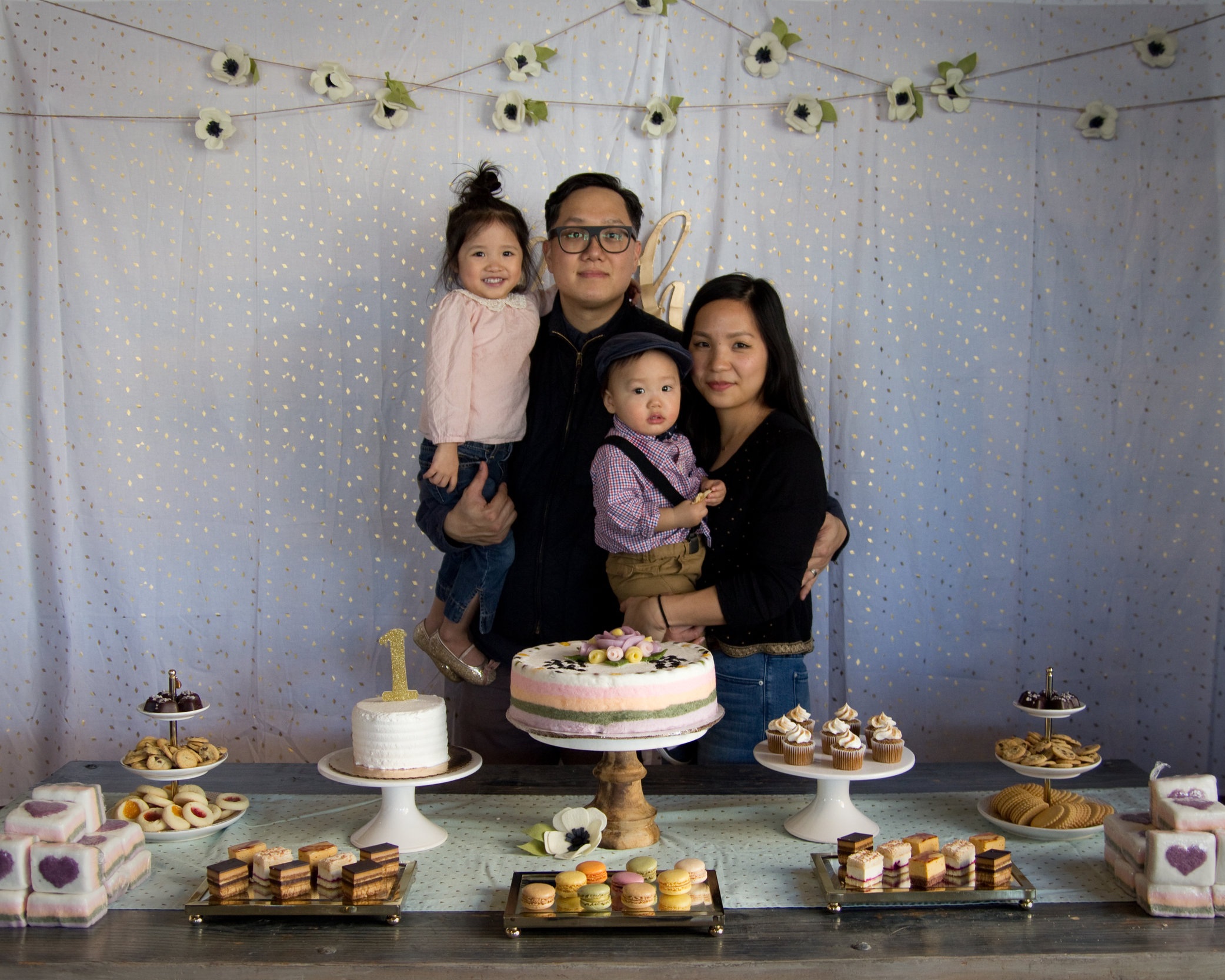 A photo of me and my little family because I avoid taking photos by myself, and who doesn’t take any chance to show off their family!