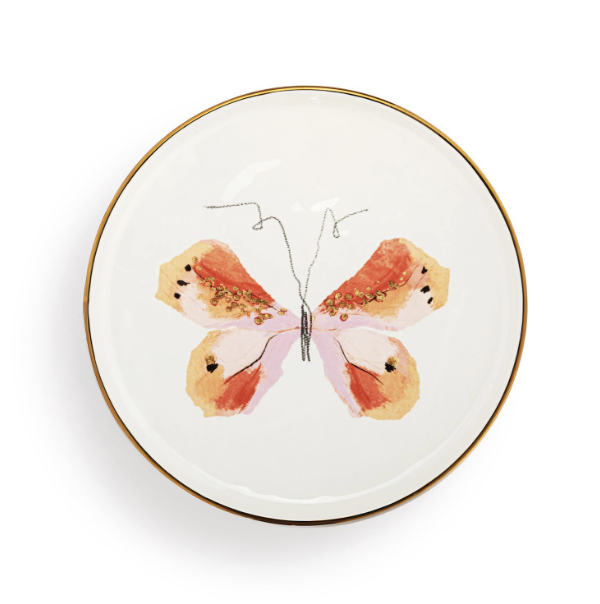 BUTTERFLY PLATE - FUCHSIA