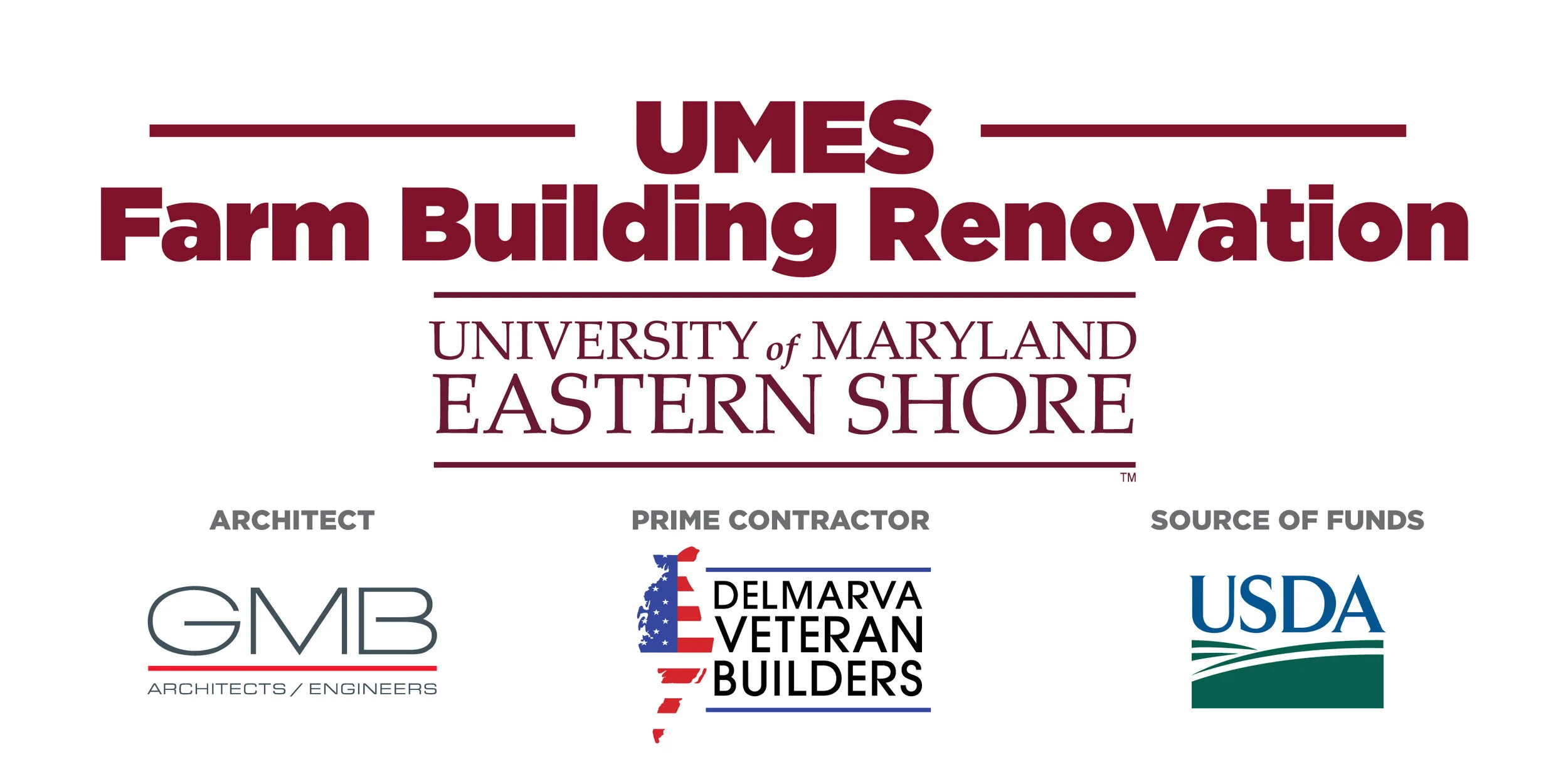 Delmarva Veteran Builders to renovate UMES Farm Building