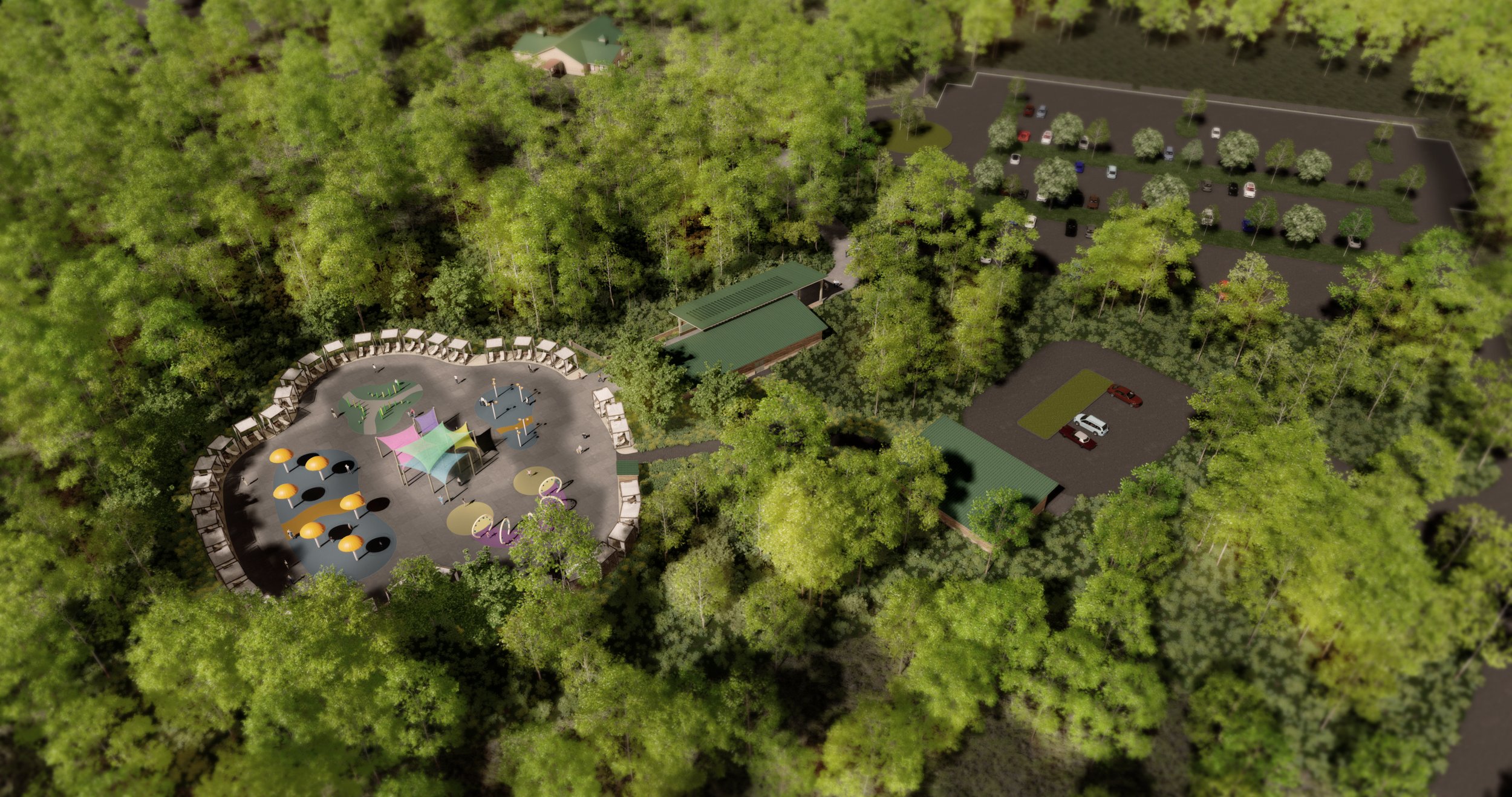 DVB Breaks Ground on Cypress Splash Pad at Trap Pond State Park