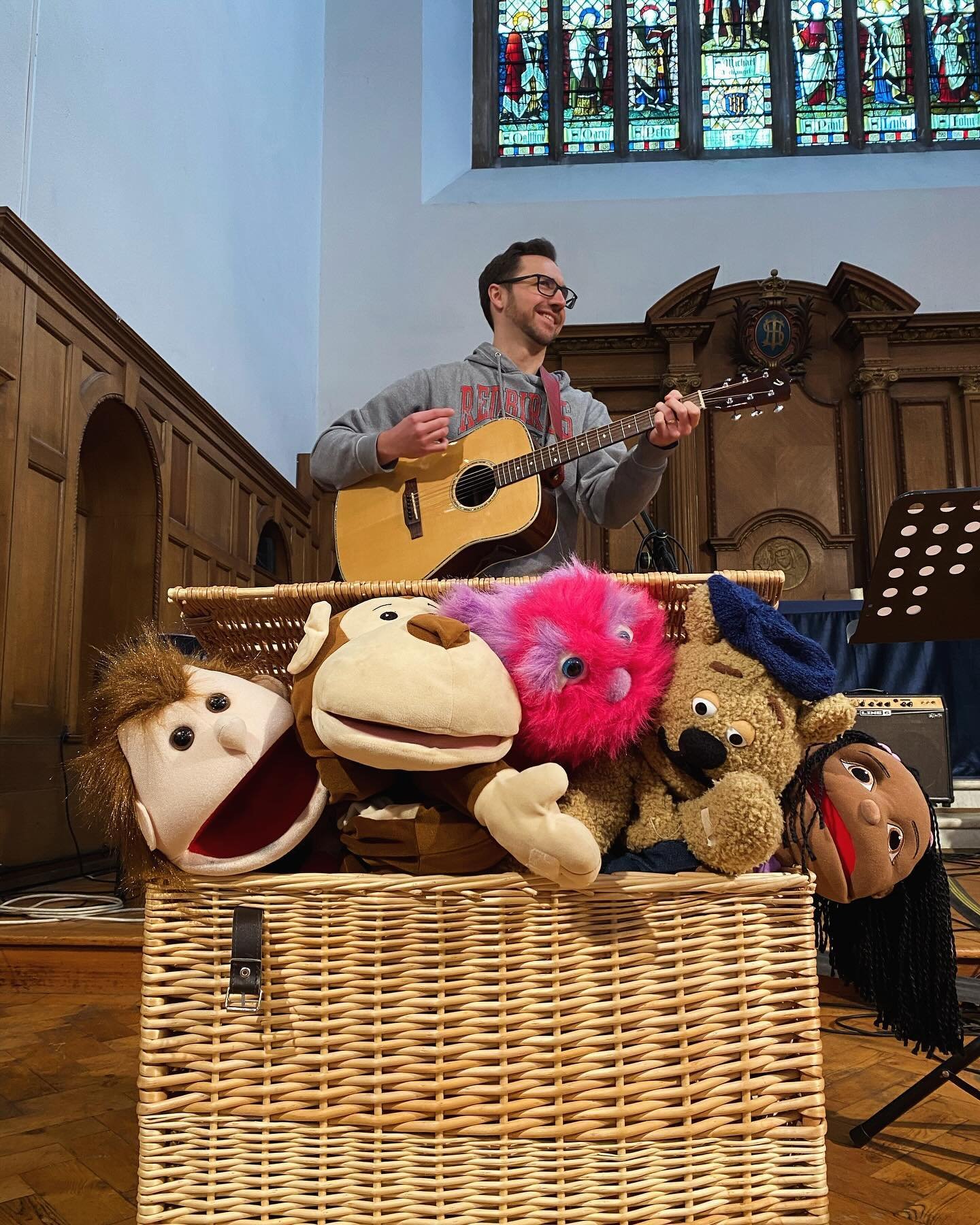 The puppets are ready - are you?!?
Starting at 19:30am today. Free to attend. Come and have some fun with us! 
#church #churchofengland #dioceseofsouthwark #sw18 #southfields #familyworship #kidsworship