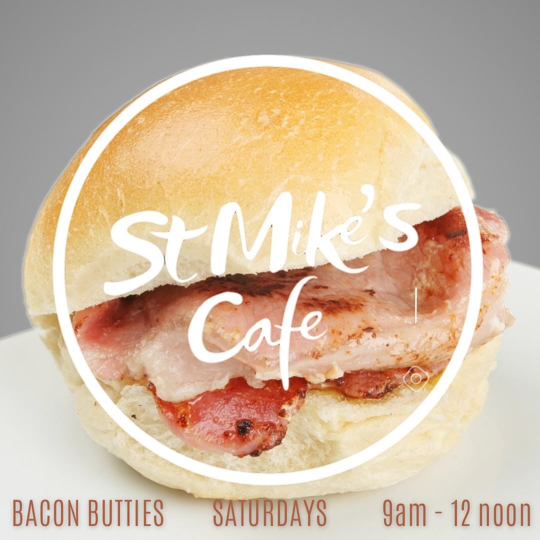 @stmikescafe will be serving BACON BUTTIES from 9am - 12 noon on Saturday morning. Swing by and enjoy the weekend vibe!
#shoplocal #sw18mumsnetwork #church #southfields #wandsworth #sw18