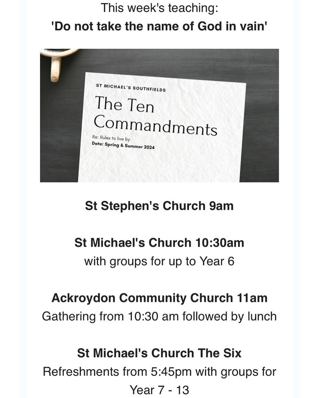 We look forward to seeing you at our services this Sunday - all welcome!
#church #familychurch #sw18 #southfields #churchofengland #dioceseofsouthwark #wandsworth